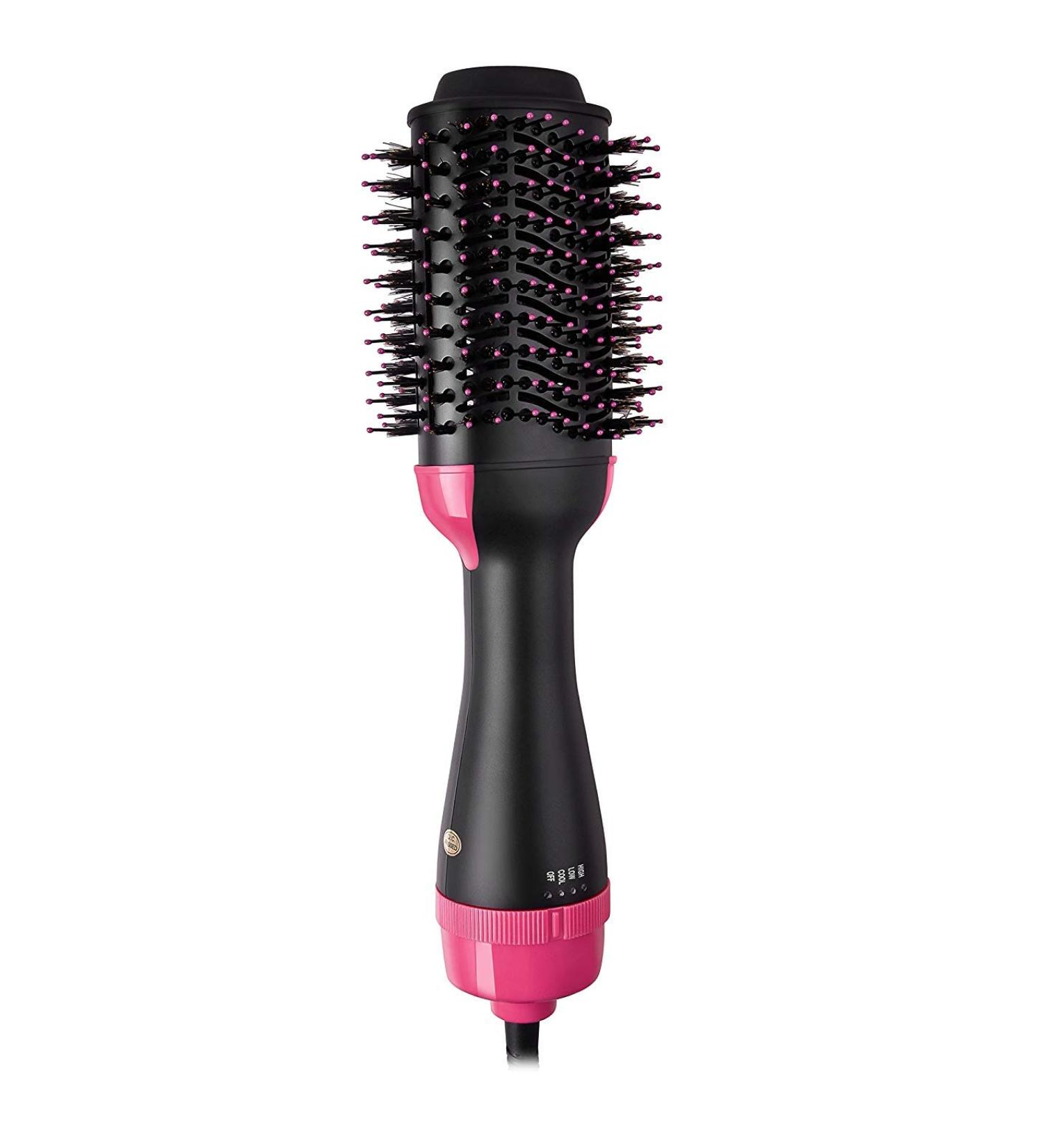One-step hair dryer and volumizer 2-in-1 multifunctional hairdryer with hot air comb  - Buy Online on GoSupps.com