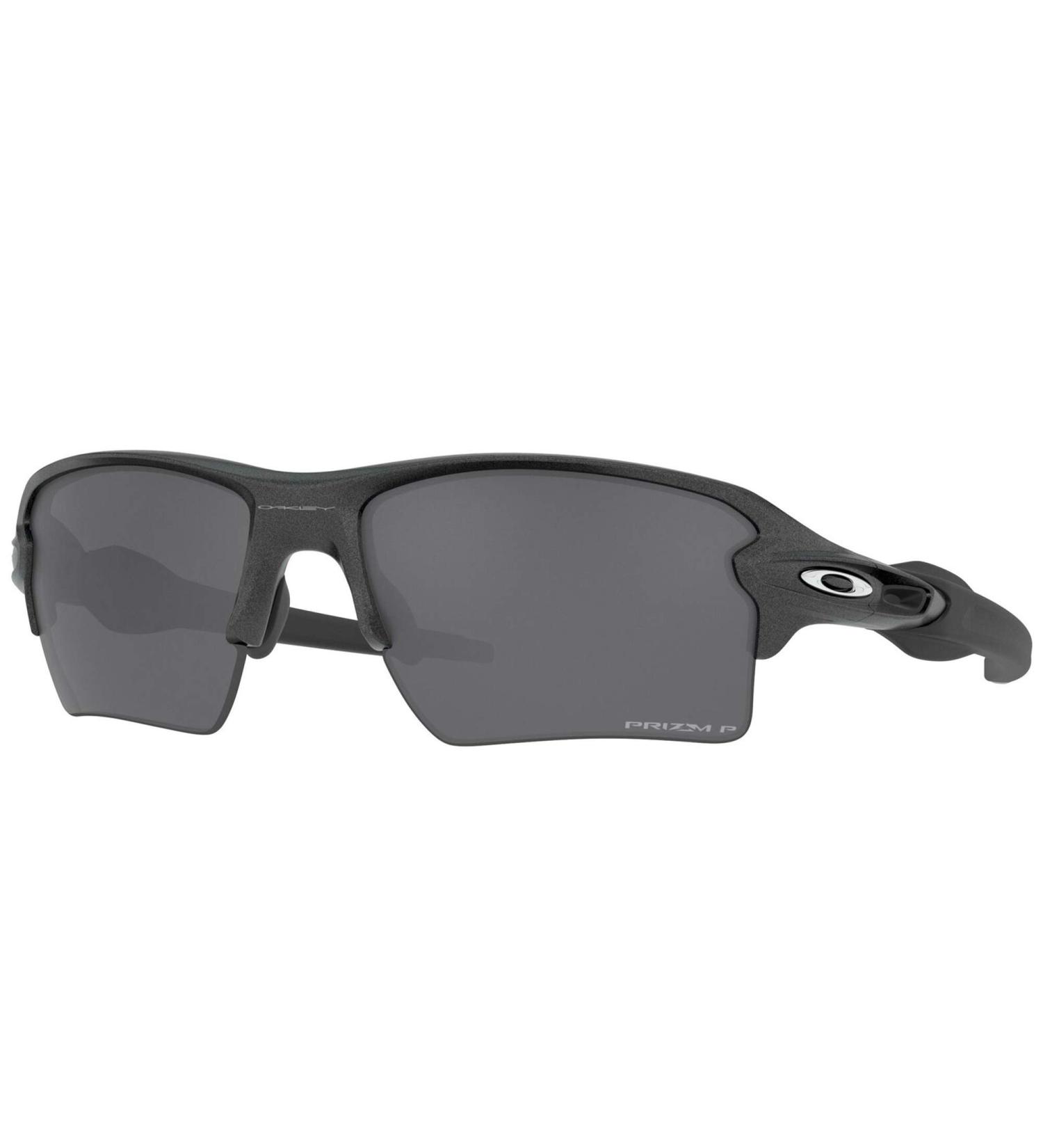 Oakley Men's Flak 2.0 XL Rectangular Sunglasses | Steel | 29mm - Buy Online on GoSupps.com