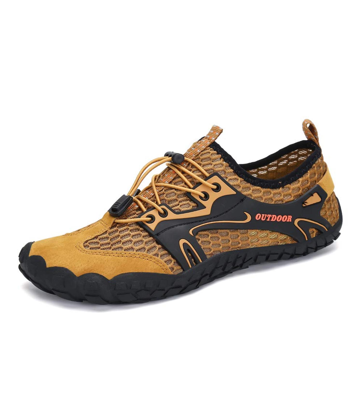 AFT AFFINEST Water Shoes Outdoor Hiking Sandals Aqua Quick Dry Barefoot Beach Sneakers 10.5 Women/9.5 Men Brown - Buy Online on GoSupps.com