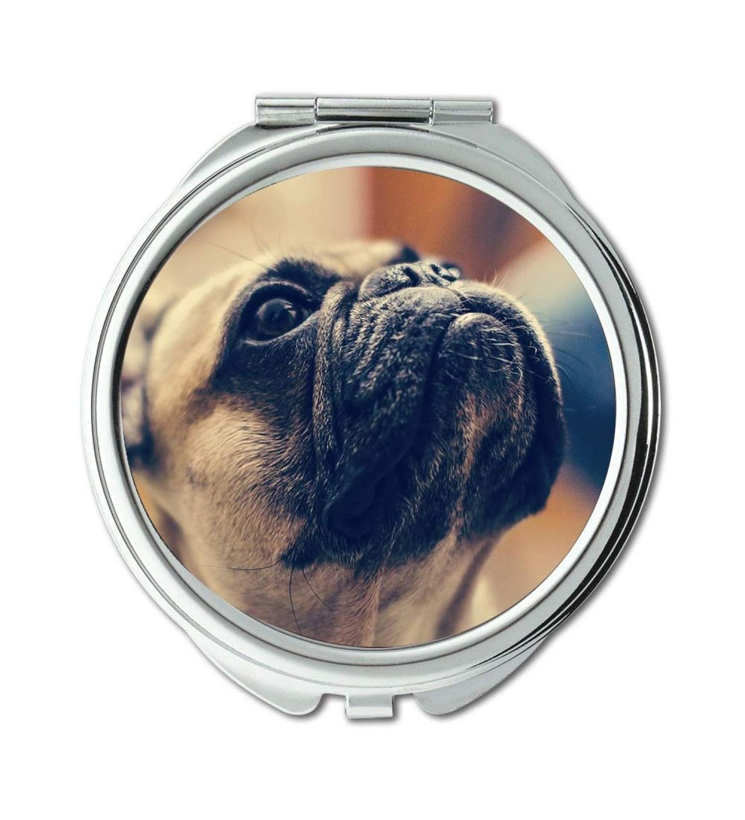 YENDOSTEEN Mirror Travel Mirror Gerda French Bulldog Dog Portrait Model View Pocket Mirror portable mirror - Buy Online on GoSupps.com