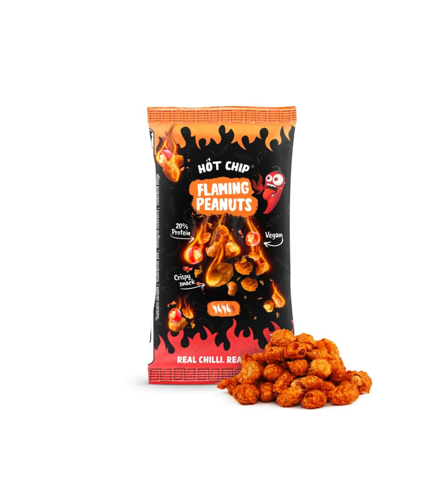  HOT CHIP My American Market - Hot Chip - Spicy Peanuts (70 g / 2.47 oz) - Buy Online on GoSupps.com