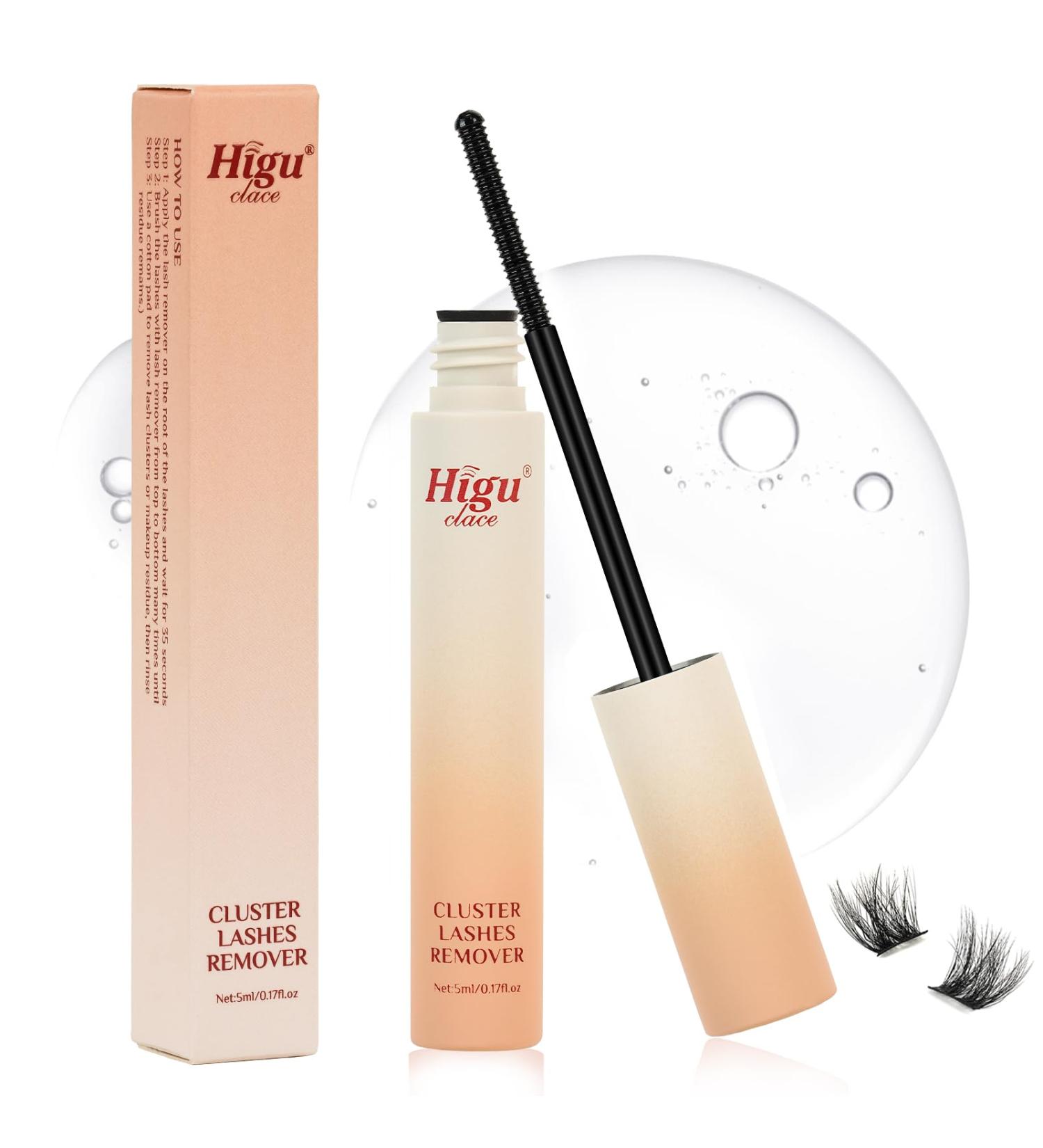 Buy Higu Clace Lash Remover 5ml - Non-Irritating Cluster Eyelash Extension Adhesive Remover for Safe and Easy Lash Removal - Buy Online on GoSupps.com
