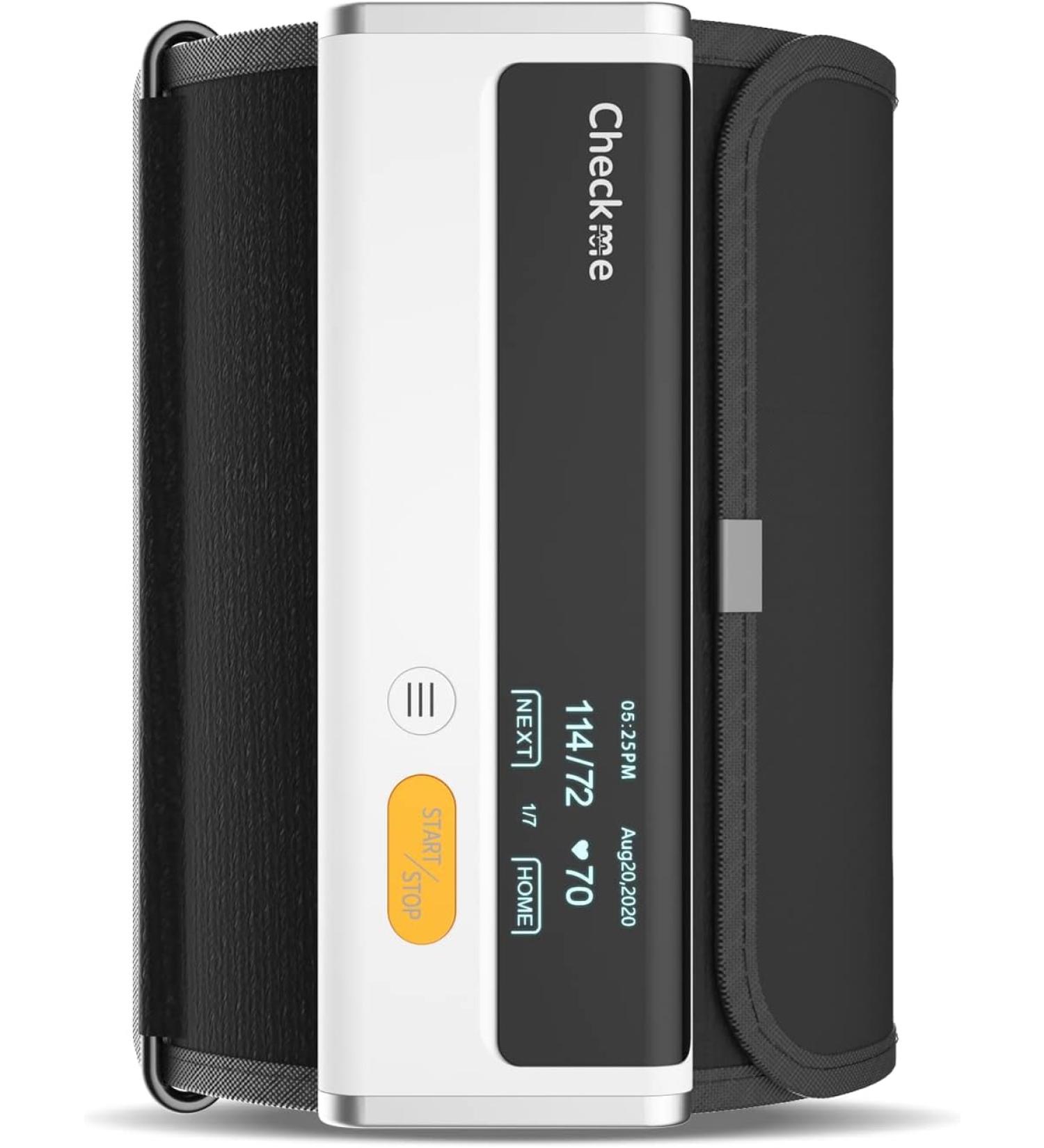 Buy Checkme Bluetooth Blood Pressure Monitor - Portable Wireless BP Cuff with 50 Readings & Unlimited Data Storage for iOS & Android - Optimal Home Health Tracking - Buy Online on GoSupps.com
