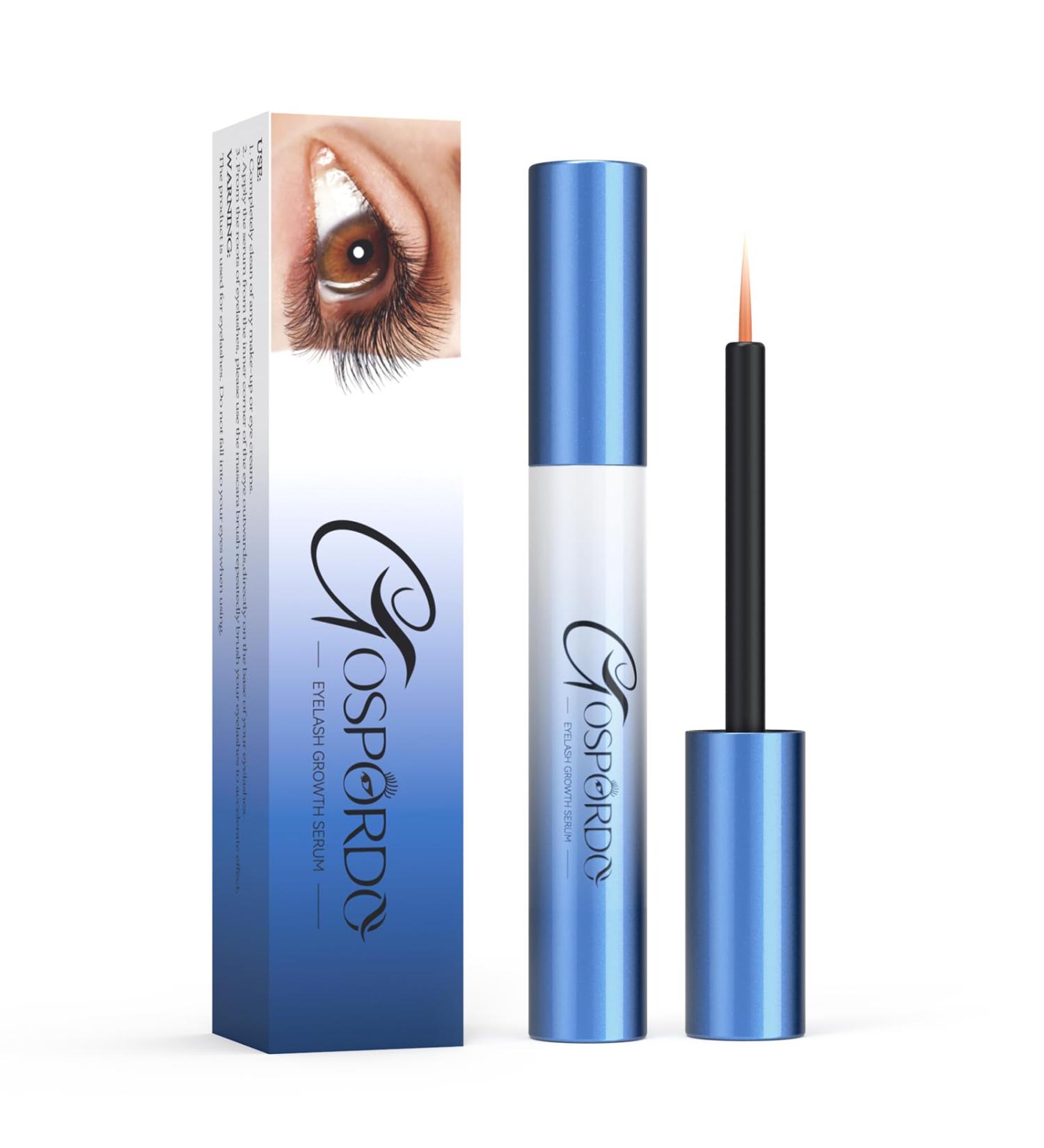 Lash Serum for Eyelash Growth - Rapid Formula for Longer Thicker & Healthier Lashes - Ideal for Natural Lashes Extensions & Brows - Perfect Gift for Women - Buy Online on GoSupps.com