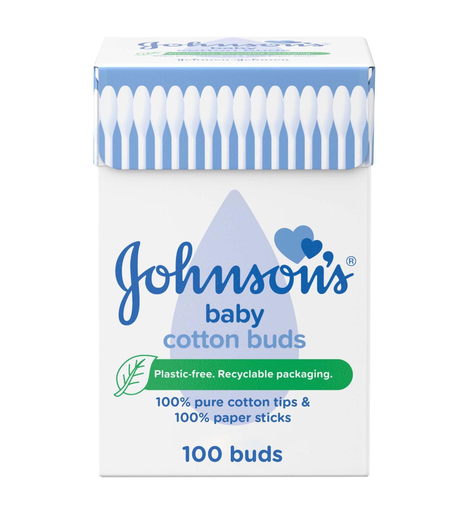 Johnson's Cotton Buds - 100 units Small - Buy Online on GoSupps.com