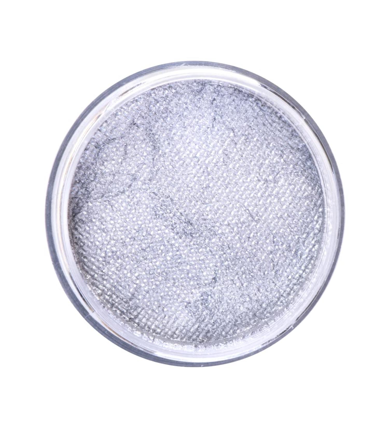 KRASH KOSMETICS Zeta Beauty - iLINER METAL - Sassy Silver - Aquacolor metallic eyeliner - Water-activated - Vegan and Cruelty-Free