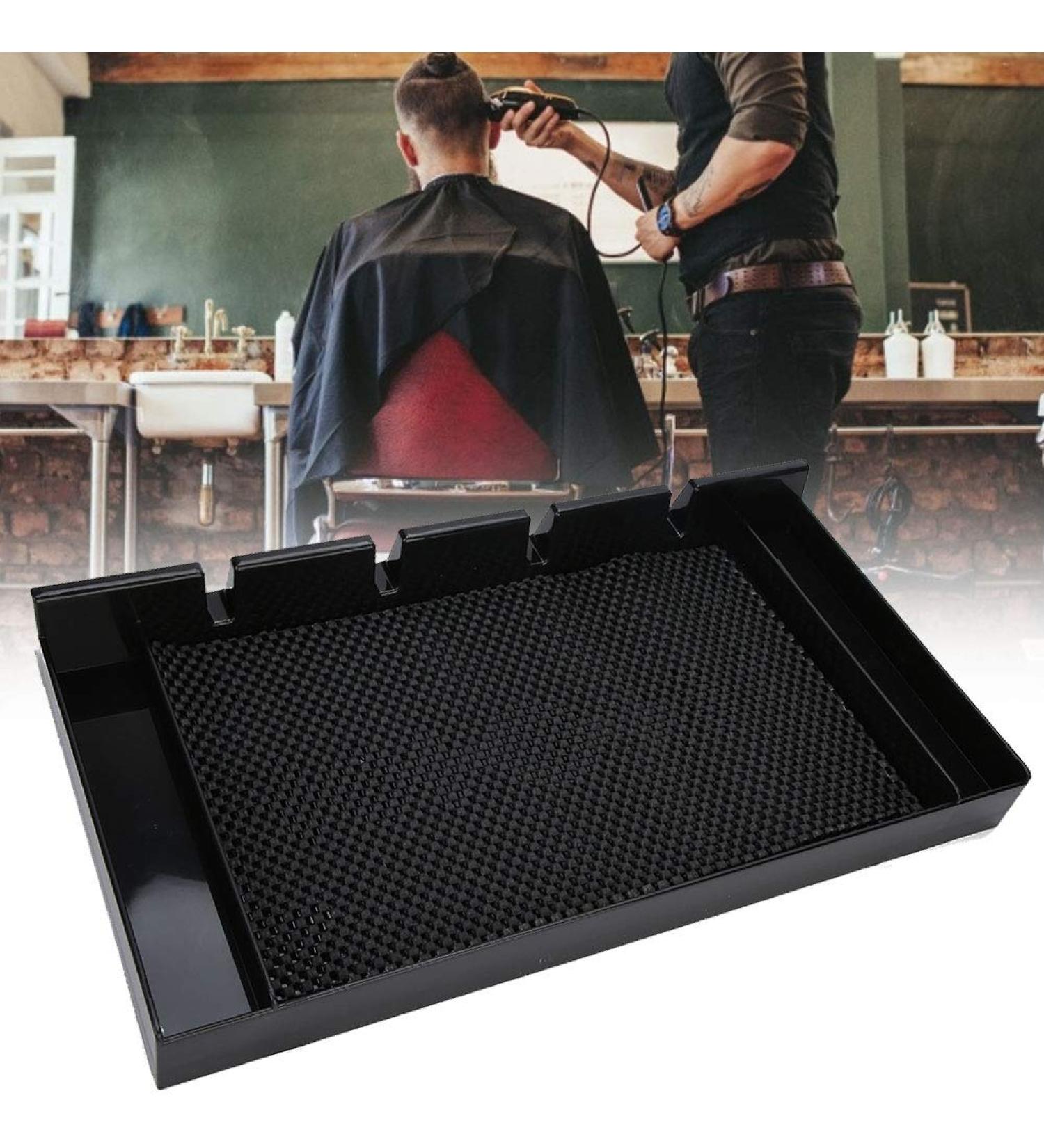 Electric Hair Clipper Storage Box Non Slip Pad Wire Grooves for Durable Wire Convenient Hairdressing Tool Organization - Buy Online on GoSupps.com