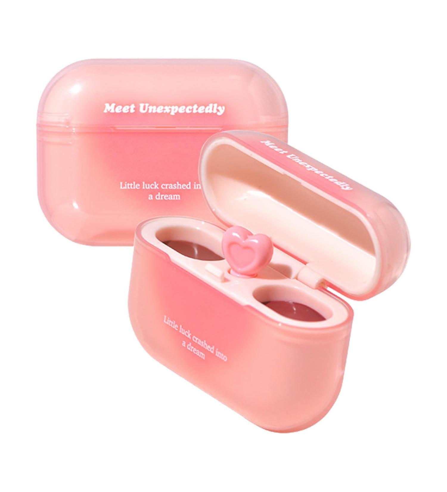  Ynnhik moisturizing lip gloss for girls double lip balm earbuds case formed matte lip clay shimmer lip gloss with heart applicator long lasting lip gloss lip gloss lip gloss - Buy Online on GoSupps.com