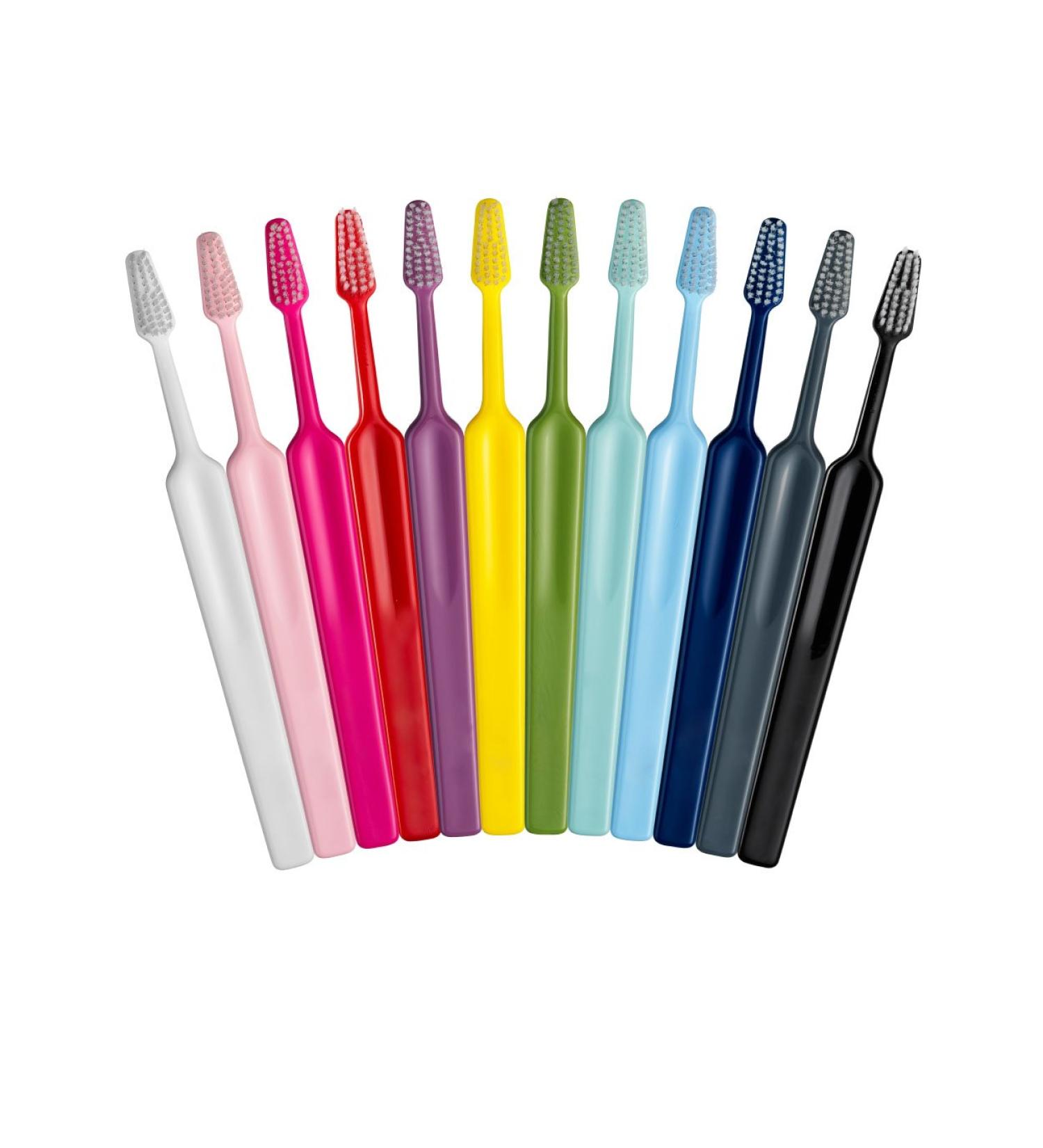 TePe Select Compact Medium Toothbrush Pack of 5 - Perfect for Travel & Daily Use | International Shipping - Buy Online on GoSupps.com
