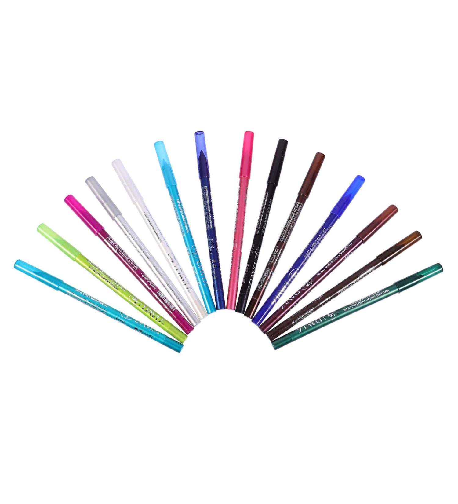 Gogogmee 14pcs Eyeshadow Pencil Set Makeup Eye Liner Pencil Eye Lining Tool Eyeliner Drawing Pencil Eye Makeup Accessory Girl Eye Liner Drawing Pencil Eyeliner Drawing Tool Makeup Pencil - Buy Online on GoSupps.com