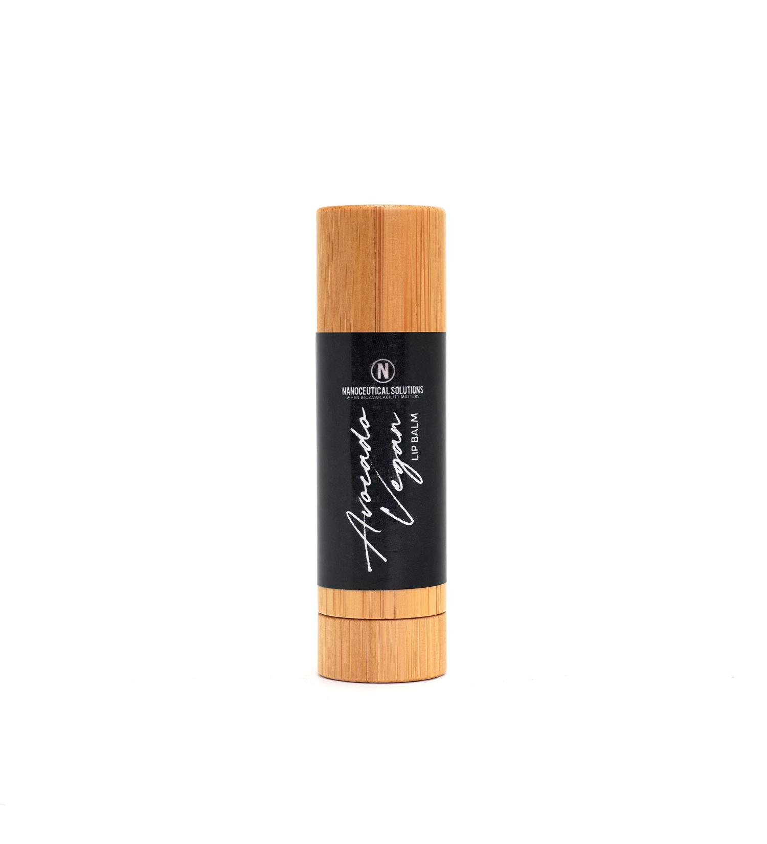 AVOCADO VEGAN LIP BALM Clean Light Highly Nutritious Avocado & Shea Butter Lip Balm Penetrates Deep Tissue and Protects Chapped Dry and Sore Lips. - Buy Online on GoSupps.com
