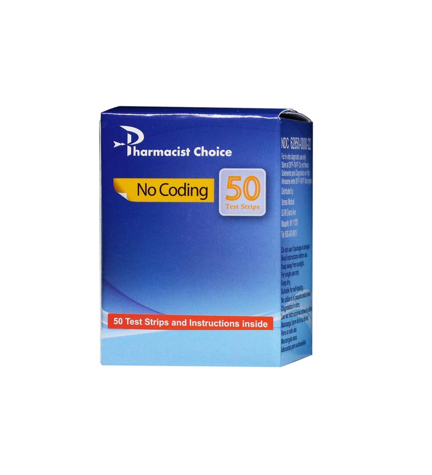 Clever Choice Auto-Code Voice+ Test Strips 50ct - Accurate Diabetes Testing Strips - Buy Online on GoSupps.com