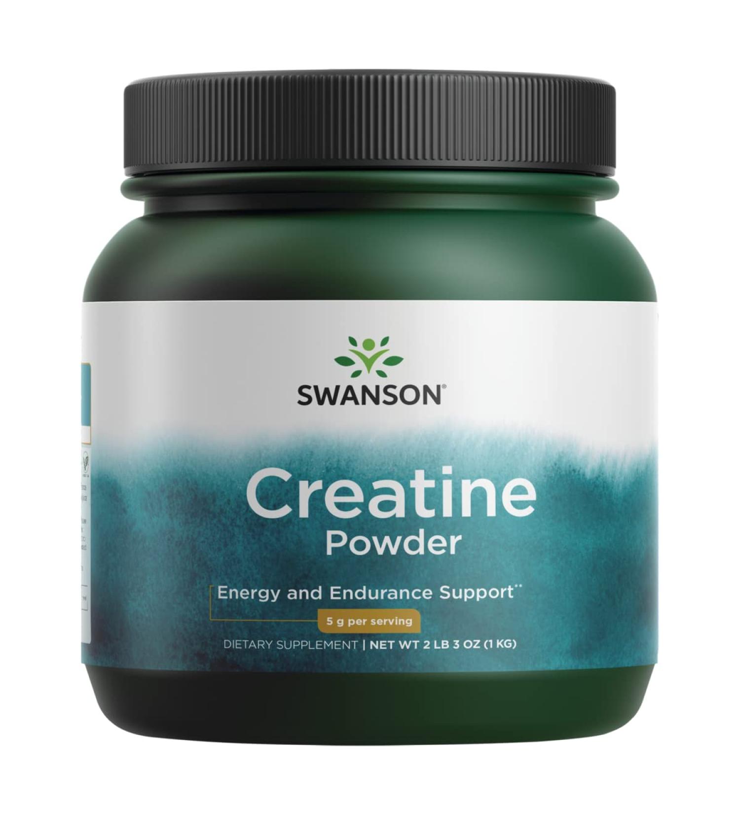 Buy Swanson Creatine Powder 2 lb | Premium Creatine Supplement for Muscle Gains & Energy Boost | Free International Shipping - Buy Online on GoSupps.com