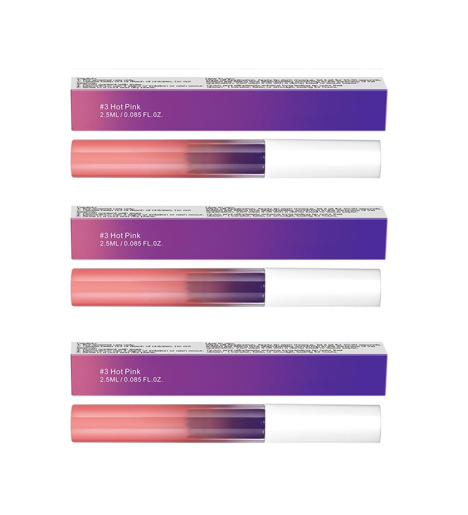 3Pcs Detachable Lip Liner Lipstick Set - Travel Makeup Supplies - Buy Online on GoSupps.com