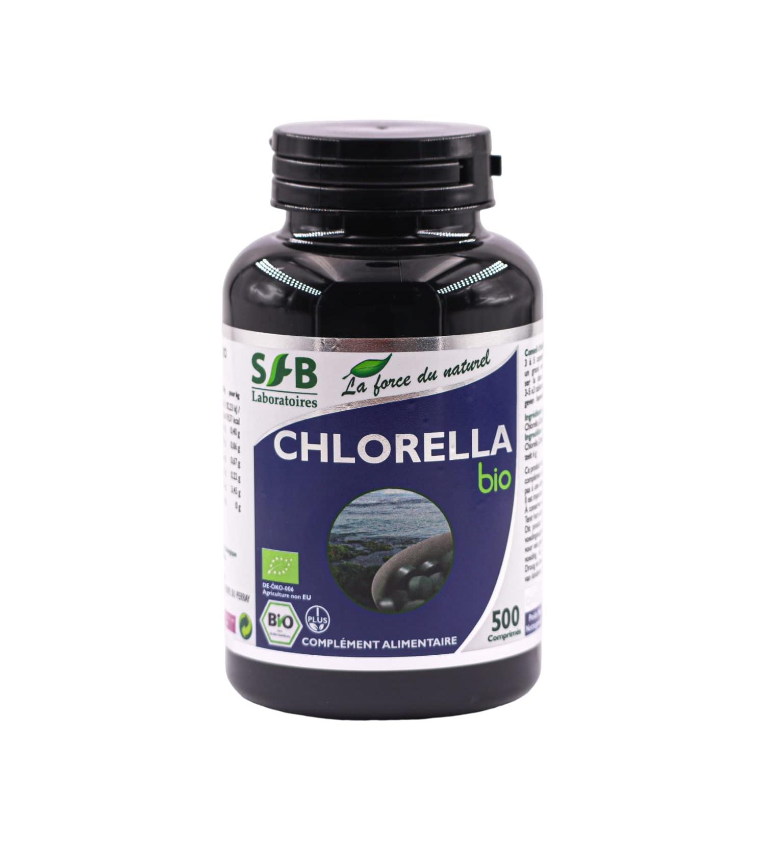 SFB Laboratoires - Chlorella Bio - Renforce le Syst me Immunitaire - Favorise la D toxication - Am liore la Digestion - R duit l'Inflammation - 500 comprim s - Buy Online on GoSupps.com