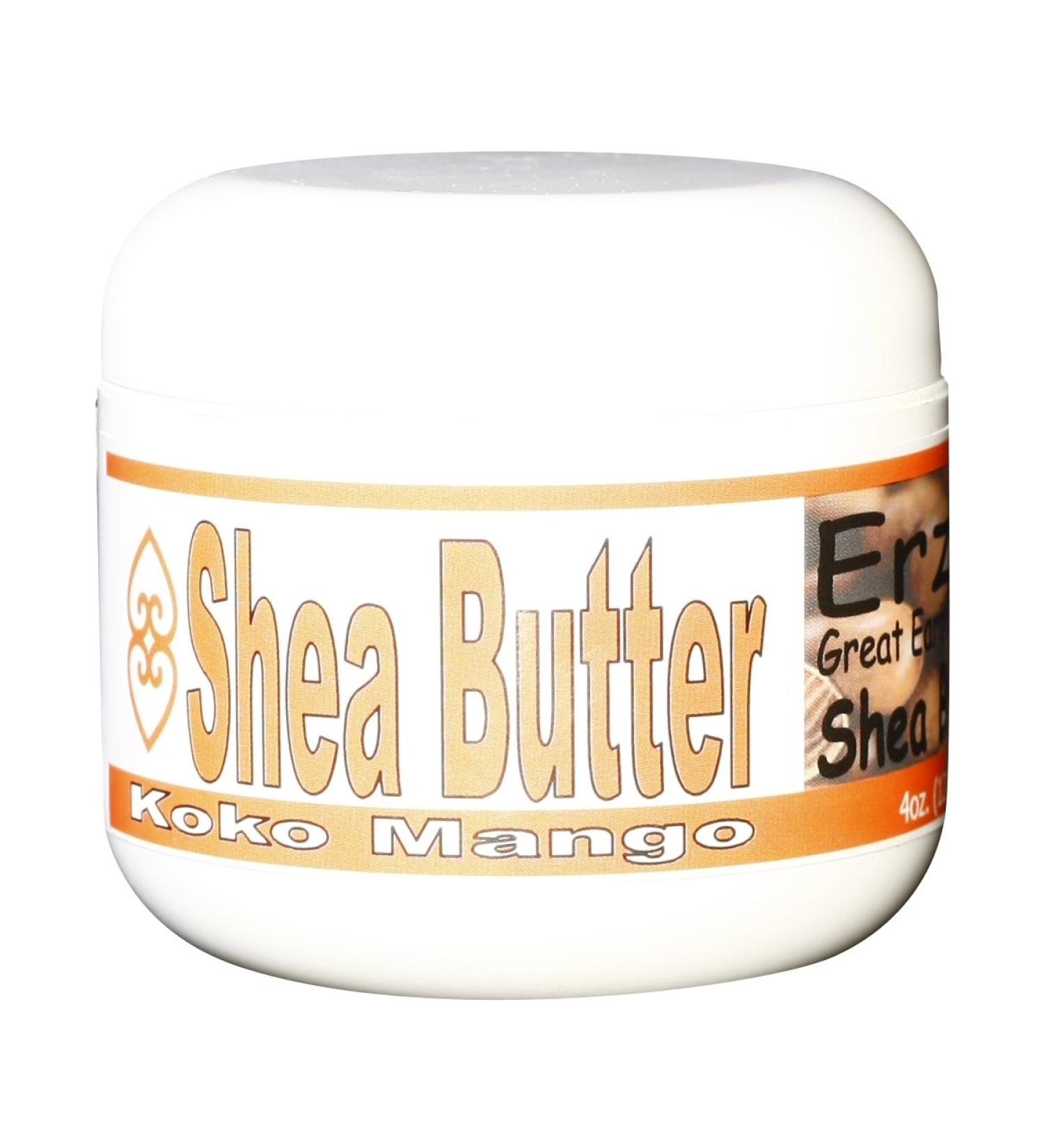Erzuli Shea Butter - Mango 4 oz.