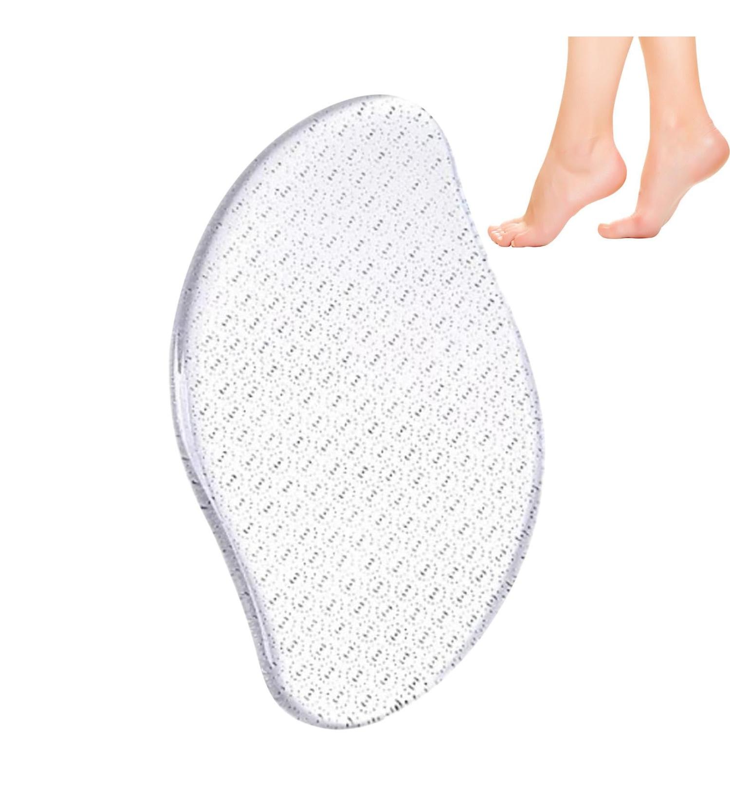 Glass Foot File Foot Callus Remover Manual Transparent Foot File Portable Reusable Callus Shaver User-friendly Foot File for Removing Dry Skin and Hard Skin Mango - Buy Online on GoSupps.com