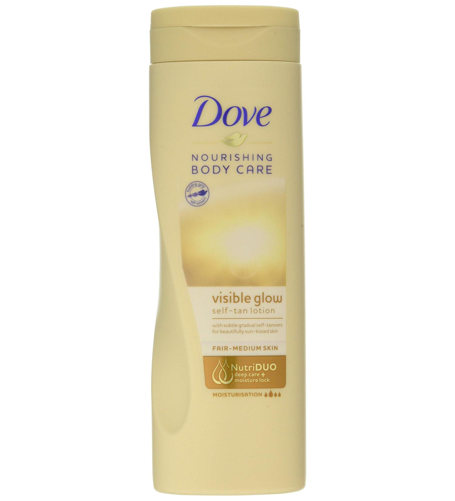 Dove Body Lotion 400ml - Visible Glow for Fair Skin | International Shipping Available - Buy Online on GoSupps.com