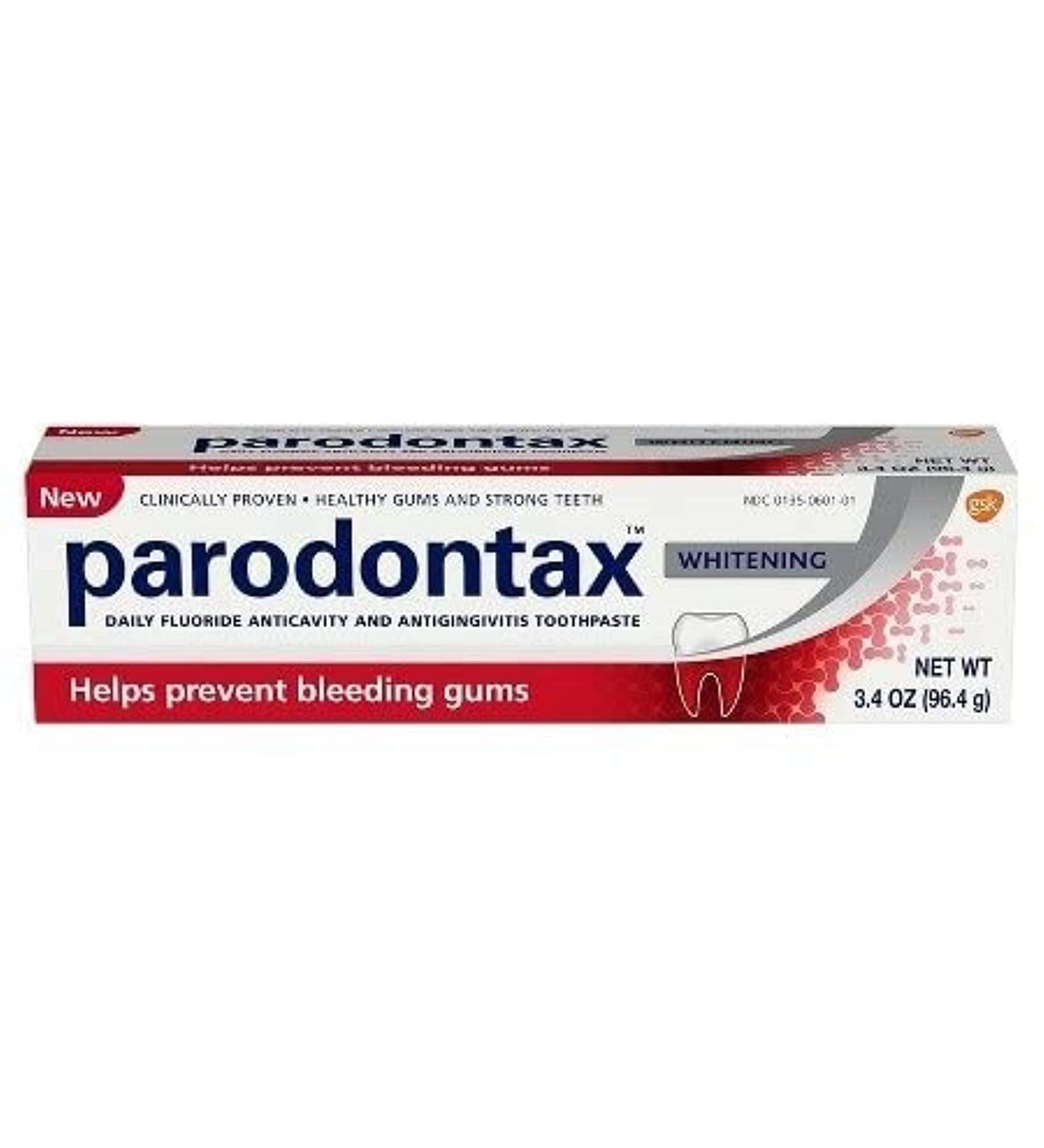 Parodontax Whitening Toothpaste for Bleeding Gums - 3.4 oz | International Shipping Available - Buy Online on GoSupps.com