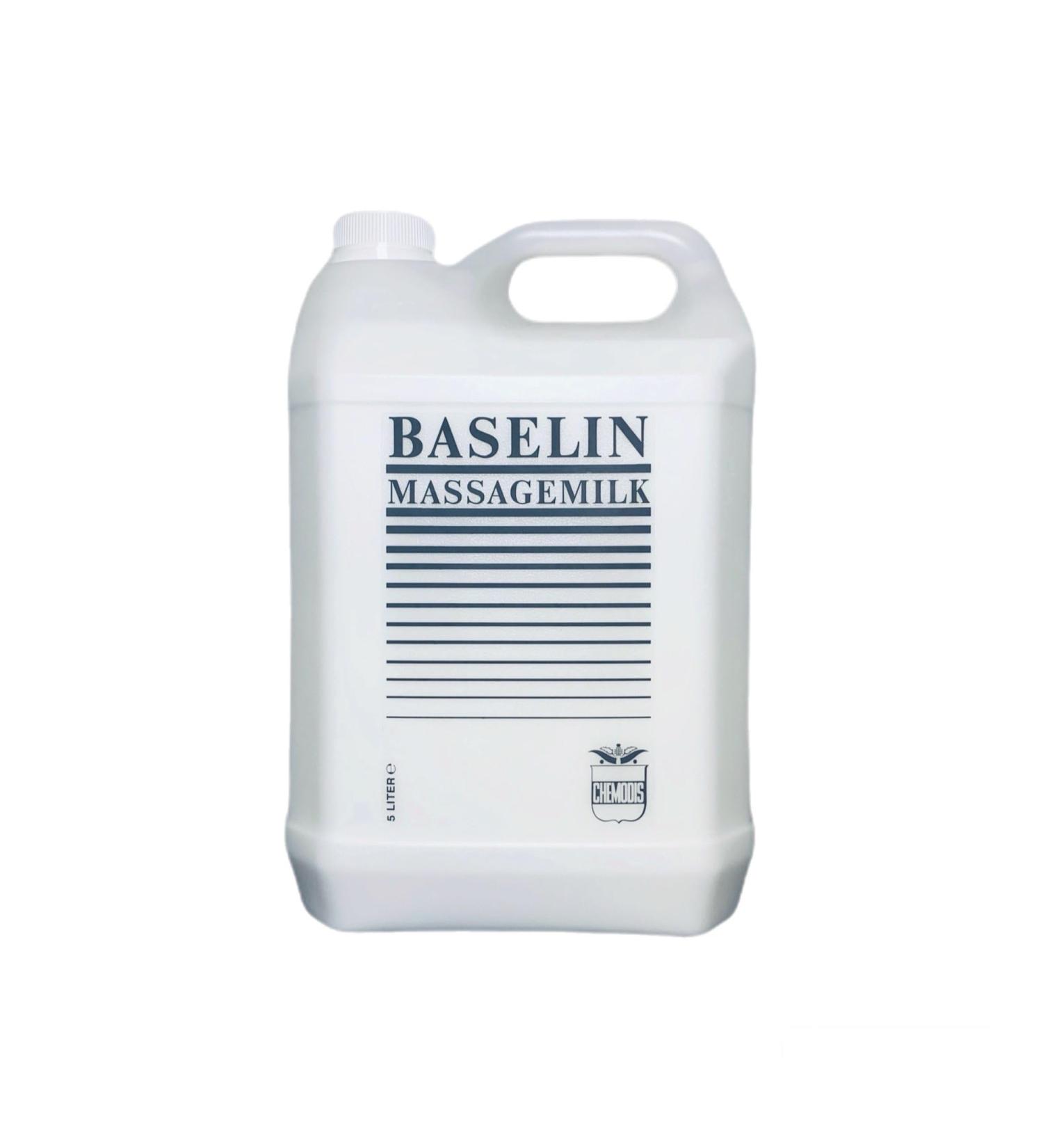 Chemodis Baselin Massage Milk - Rapidly Absorbed & Easily Rinsed Off - Non-Greasy & Hypoallergenic - 5 Litre 5 Litre Multi - Buy Online on GoSupps.com