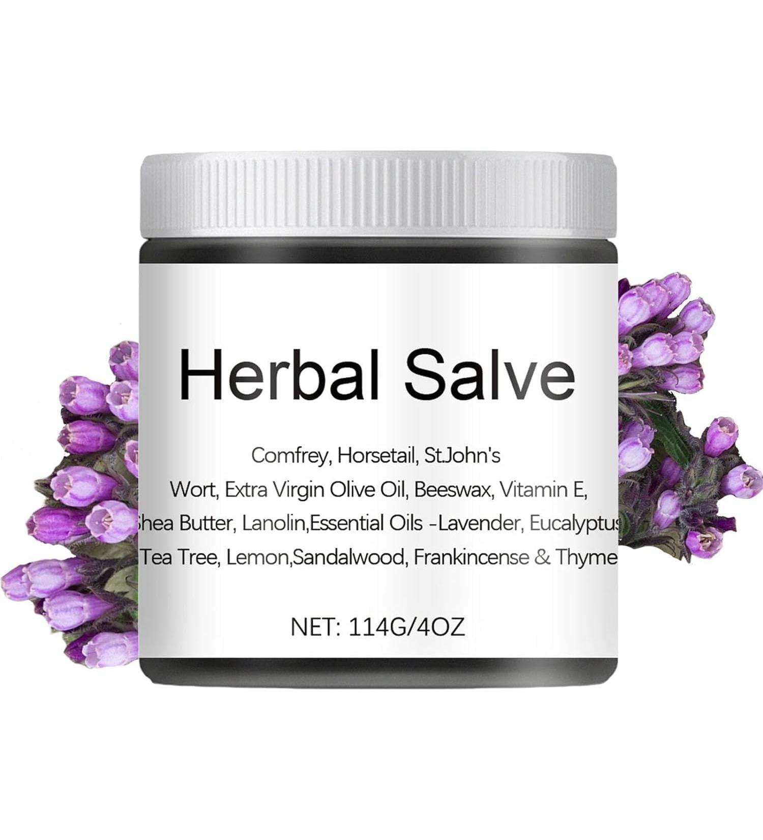Organic Herbal Salve 4oz Comfrey Organic Herbal Salve 1 Bottles Herbal Salve - Comfrey Organic Comfrey Herbal Salve (1pcs) - Buy Online on GoSupps.com