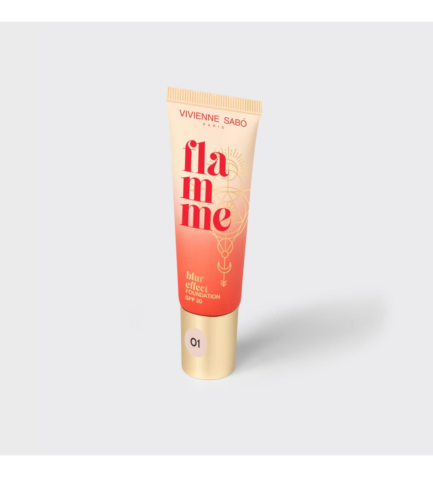  Vivienne Sab Vivienne Sabo Foundation with SPF 20 Flame (Ivory Flame) - Buy Online on GoSupps.com