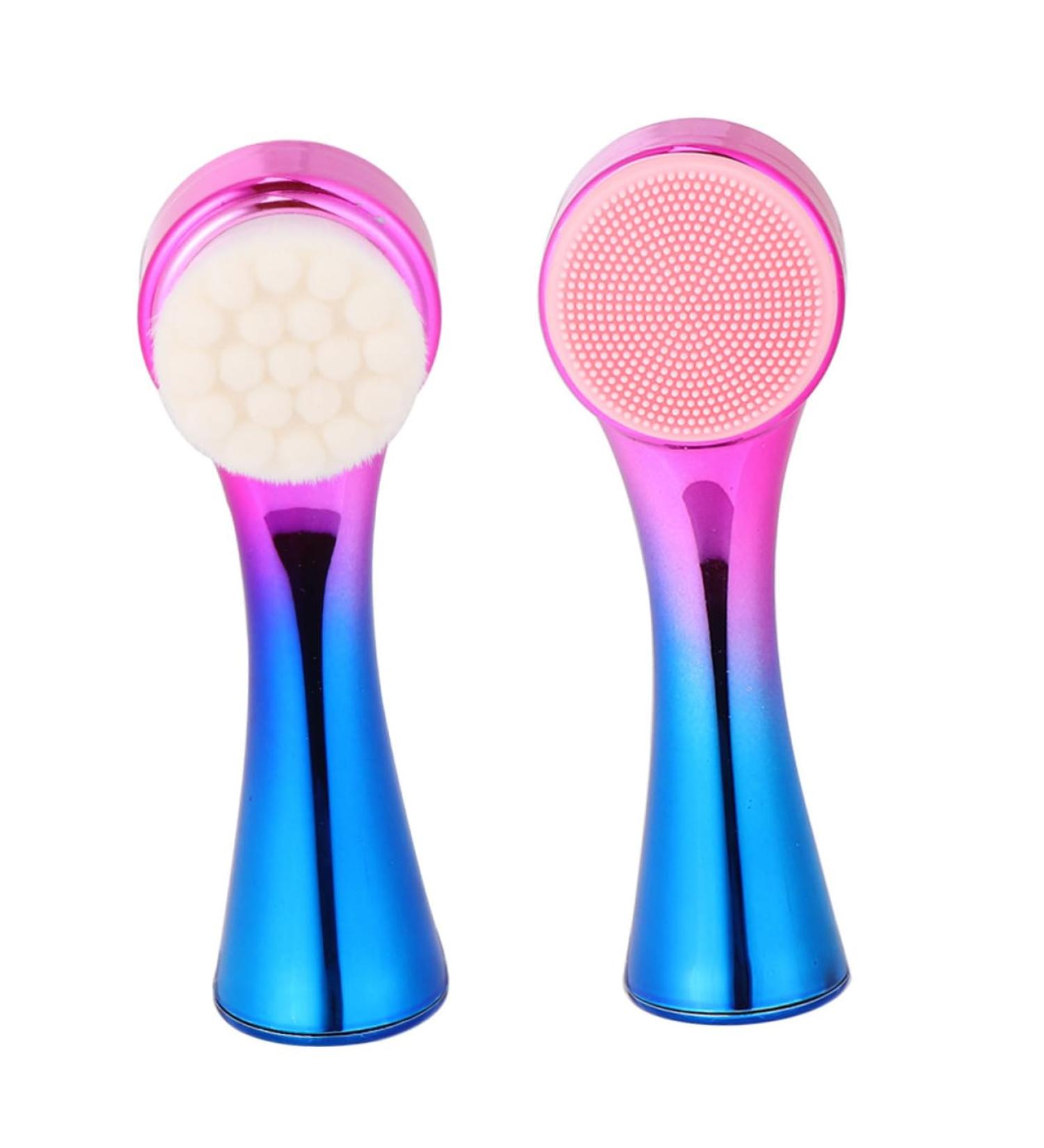 FRCOLOR Multifunctional Facial Cleansing Brush Portable Brush De Doble Cara Manual Face Cleansing Brush Deep Cleaning Brush Facial Cleaning Brush Multifunctional Cleaning Brush 3D - Buy Online on GoSupps.com