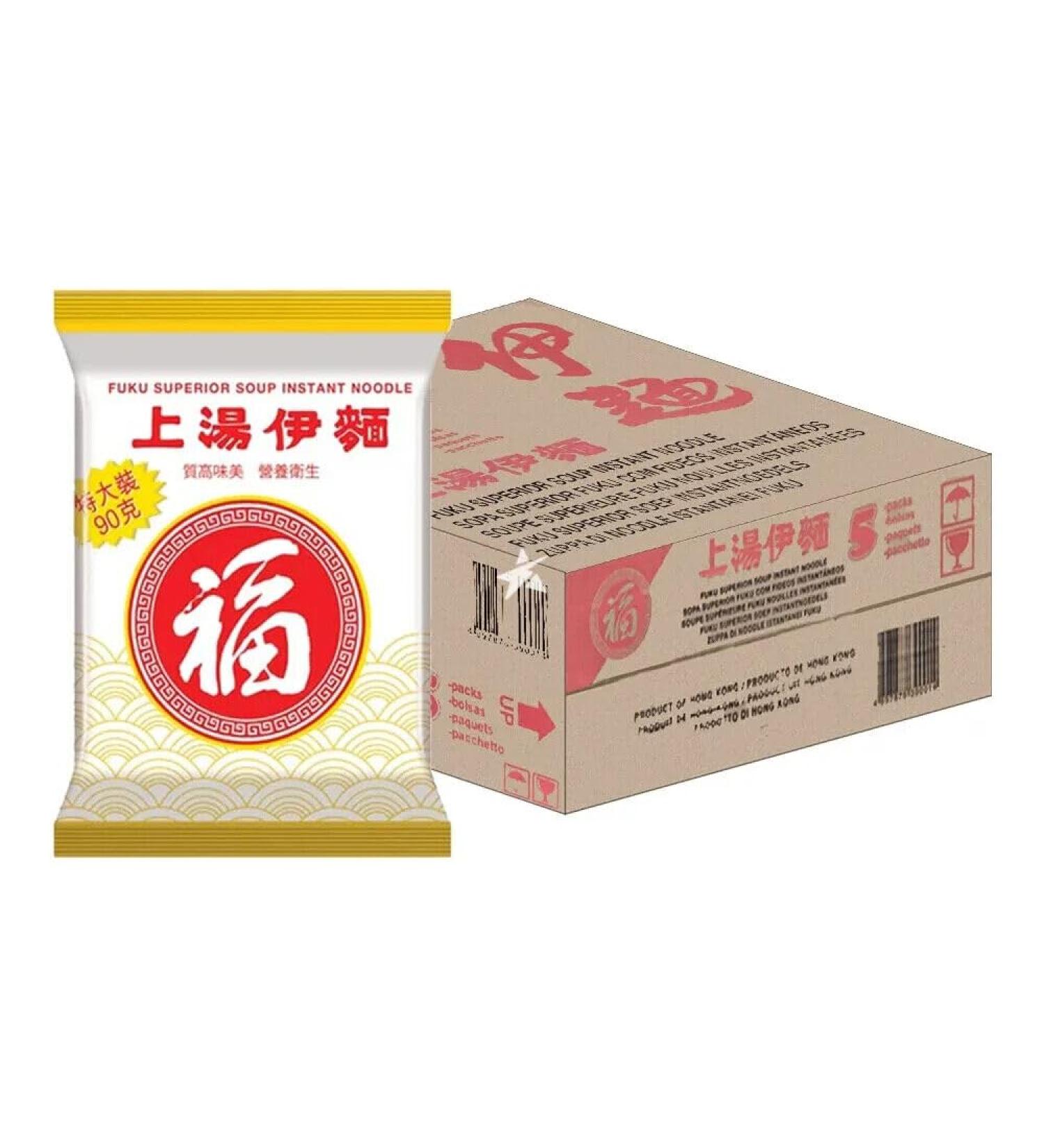 Fuku Superior Soup Instant Noodle Ramen 90g (Pack of 30)