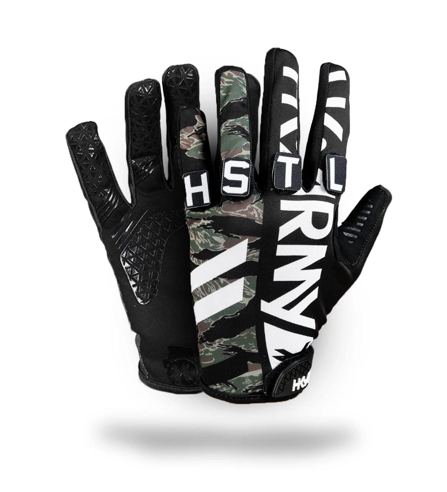 HK Army Freeline Knucklez Gloves - Tigerstripe Small | Lightweight Paintball Gloves - Buy Online on GoSupps.com