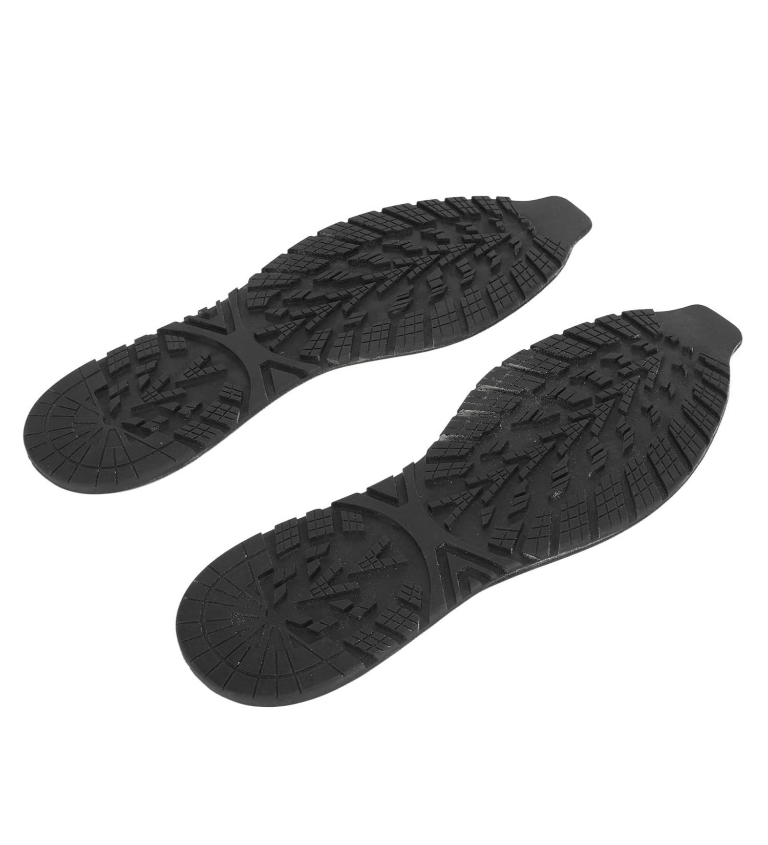 Shoe Bottom Repair | DIY Slip Rubber Sole Repair for Work Shoes (41-44) - Durable & Cuttable Black Solution - Buy Online on GoSupps.com