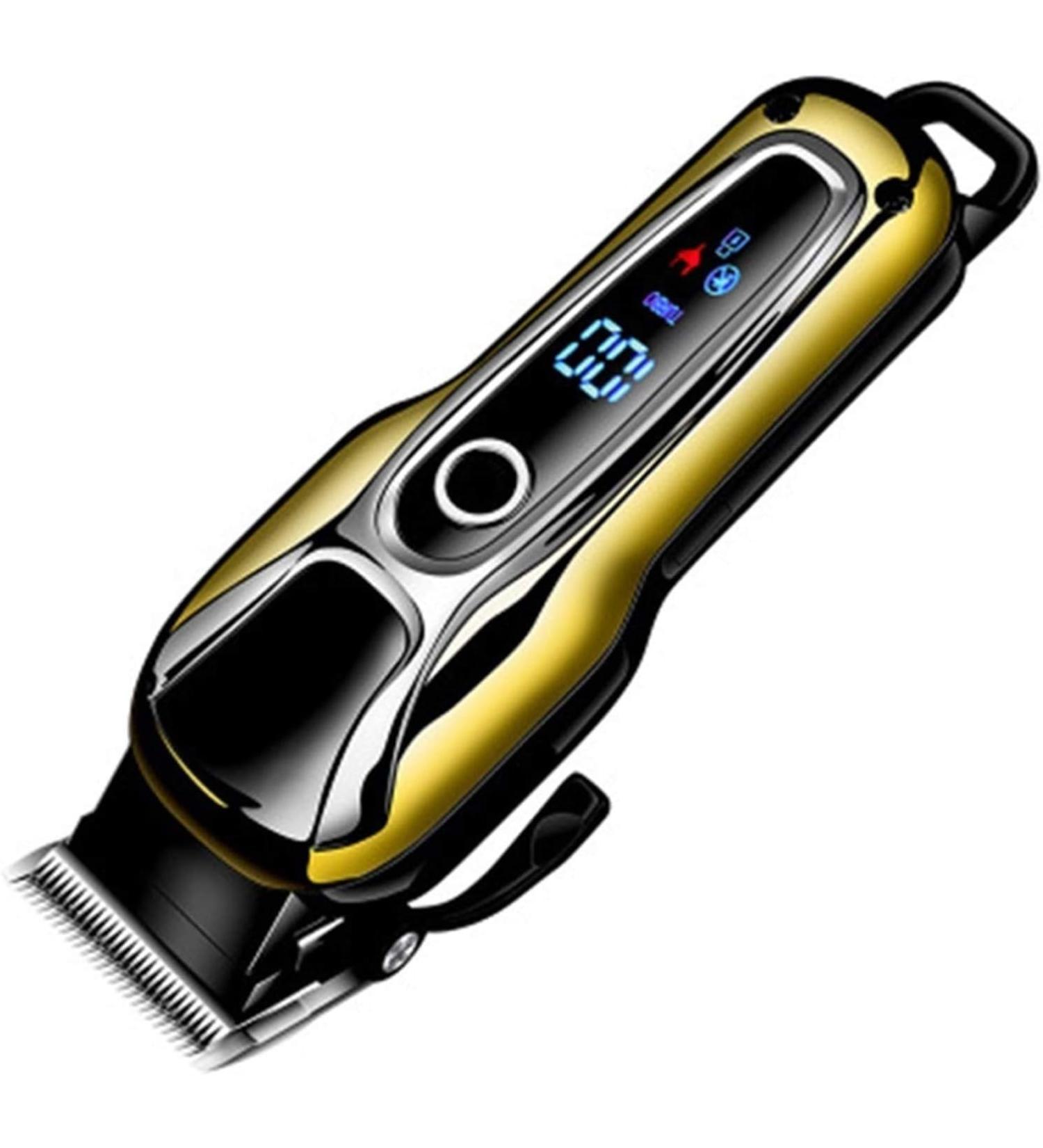 Professional Electric Hair Clipper for Men | LCD Trimmer & Razor | International Shipping Available - Buy Online on GoSupps.com