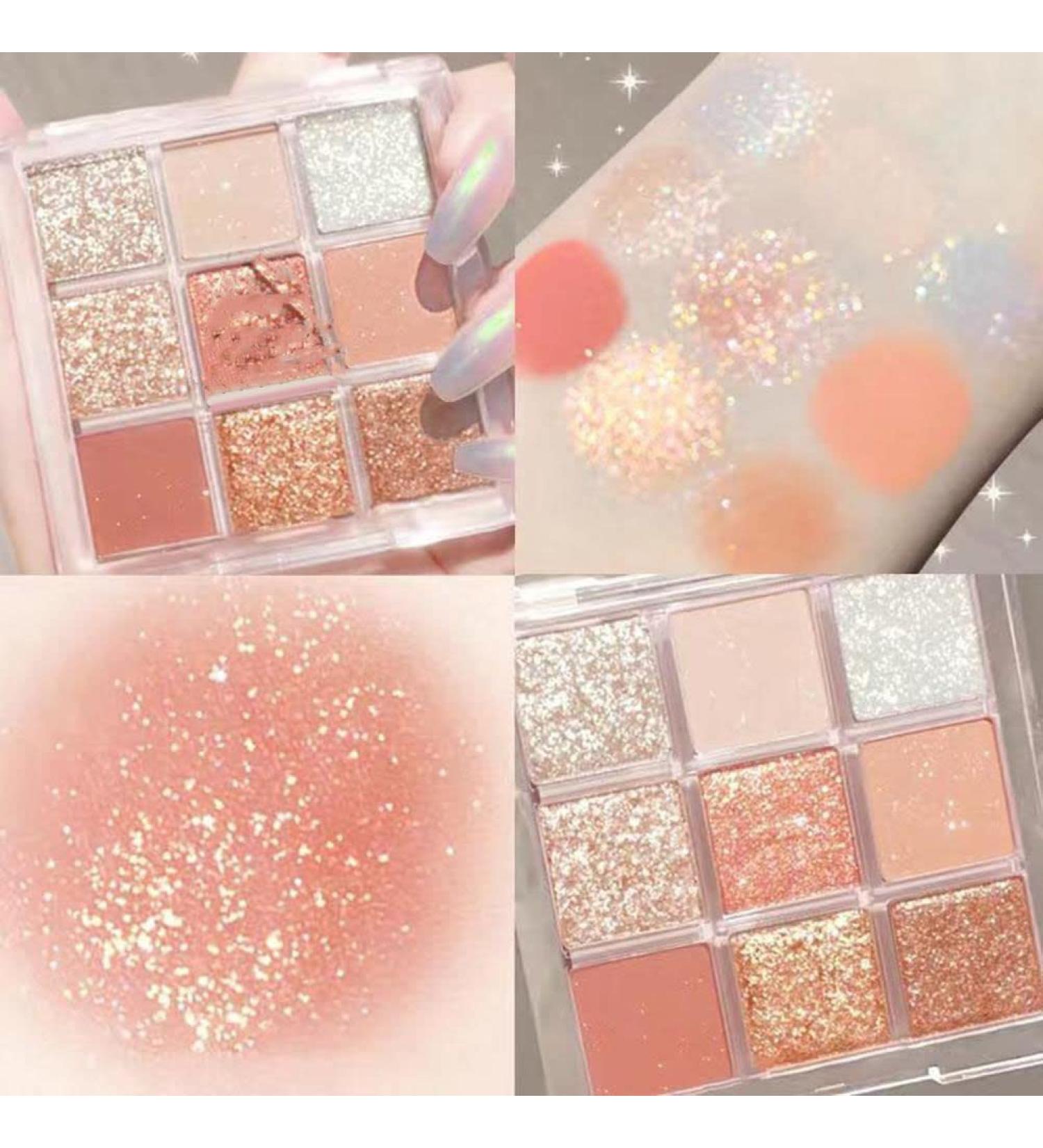 9 Color Eyeshadow Palette Set - Matte & Shimmery Waterproof Makeup Kit | Long Lasting Eye Makeup for All Skin Types - Buy Online on GoSupps.com