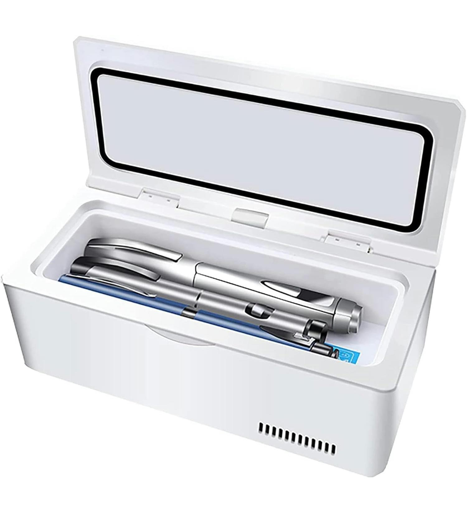 Portable Insulin Cooler Box 2-18 Constant Temperature Mini Medicine Refrigerator Insulin Cooler Travel Box With Alarm System Used For No Battery - Buy Online on GoSupps.com