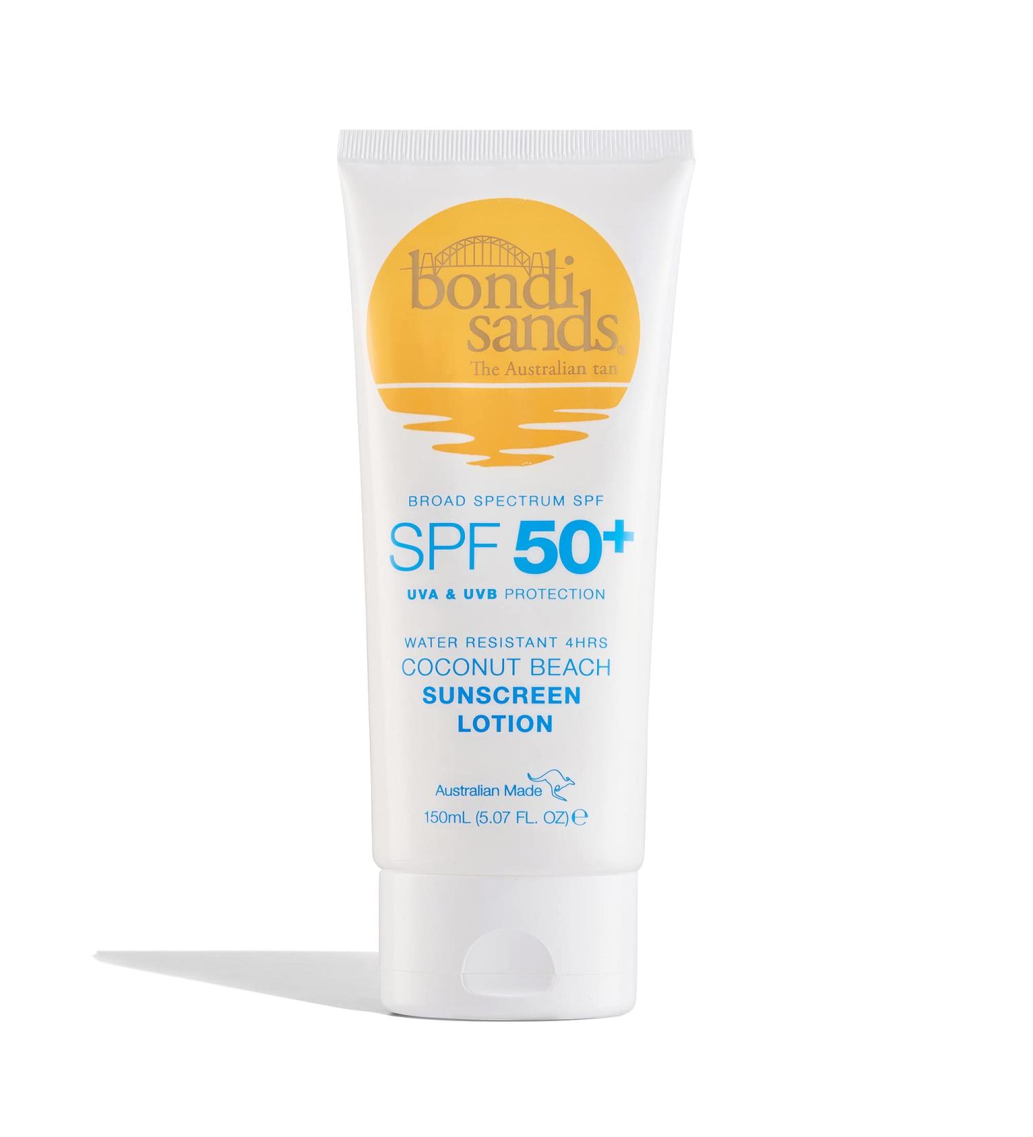 Bondi Sands Spf50+ Water Resistant 4Hrs Coconut Beach Sunscreen Lotion 1 - Buy Online on GoSupps.com