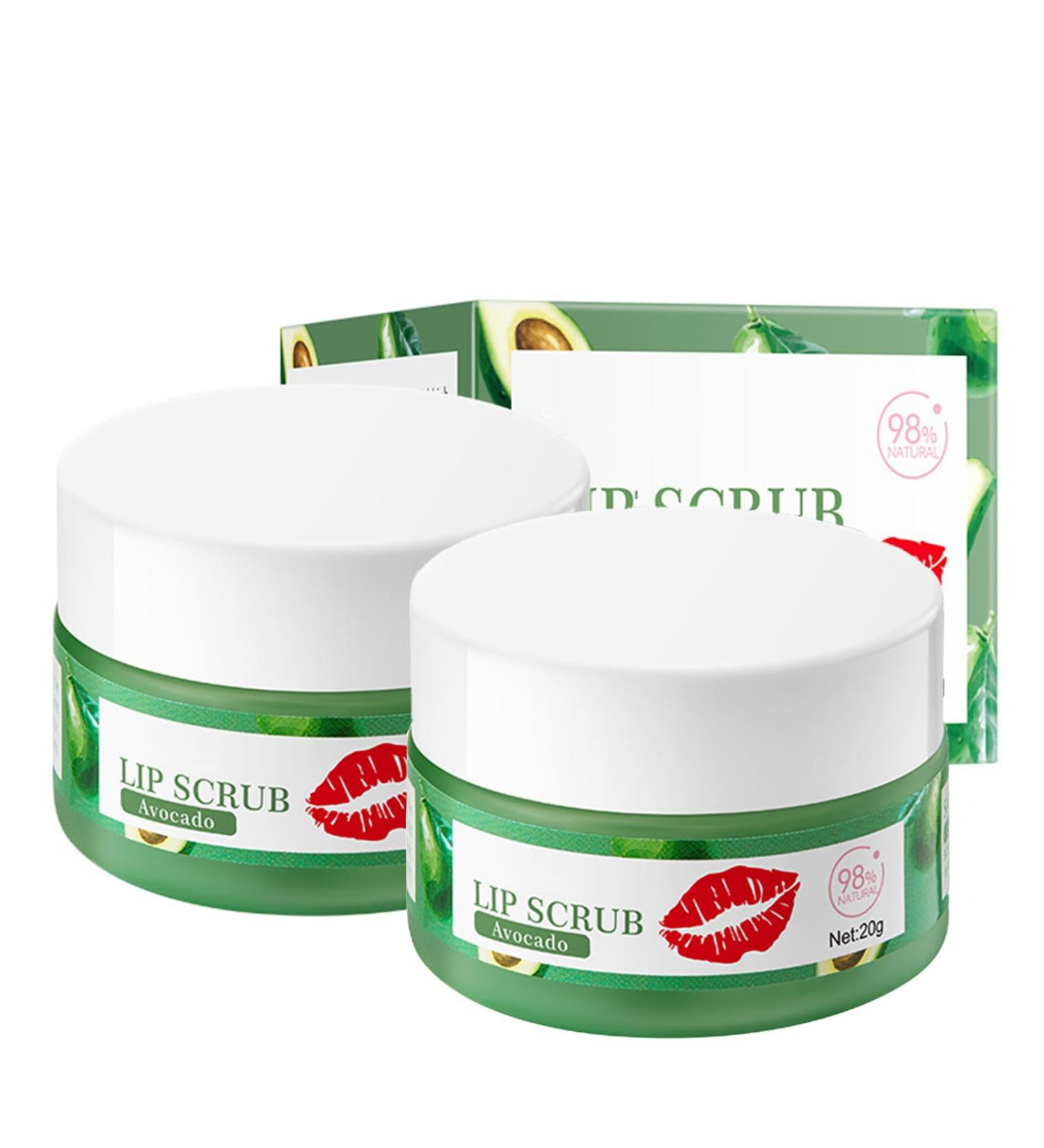 Shantou Yingji 20 g natural moisturizing lip mask nonsticky vegan and not tested on animals nourishing lip care for lightening lip wrinkles suitable for all people avocado lip mask 4 - Buy Online on GoSupps.com