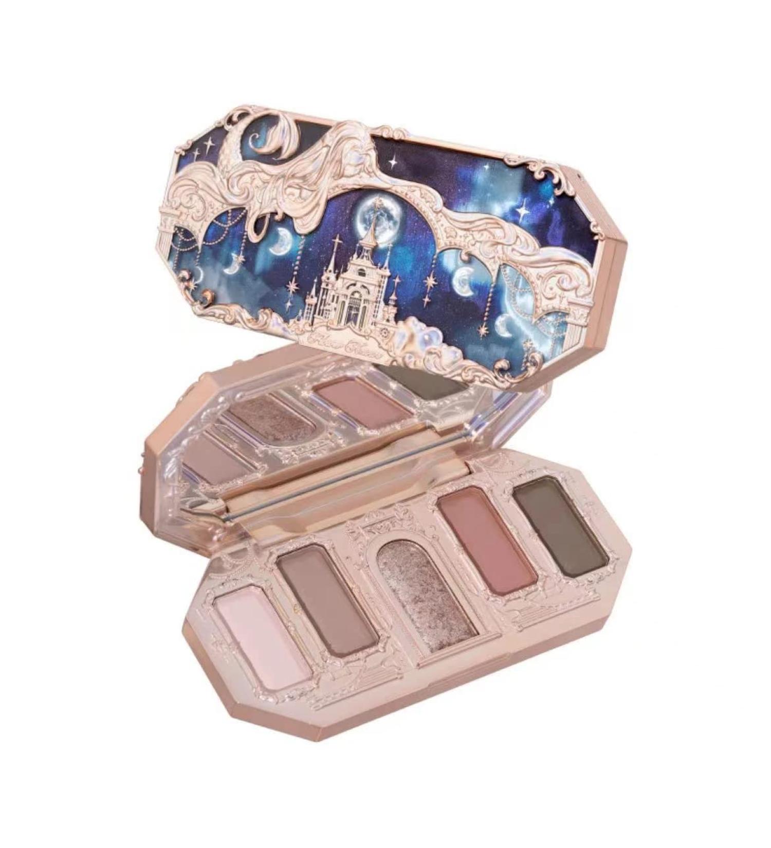 PSSR Huazhixiao Moonlight Mermaid Eyeshadow Palette - Long-Lasting, Waterproof & Blendable Matte Shades - Professional Makeup Palette - Buy Online on GoSupps.com