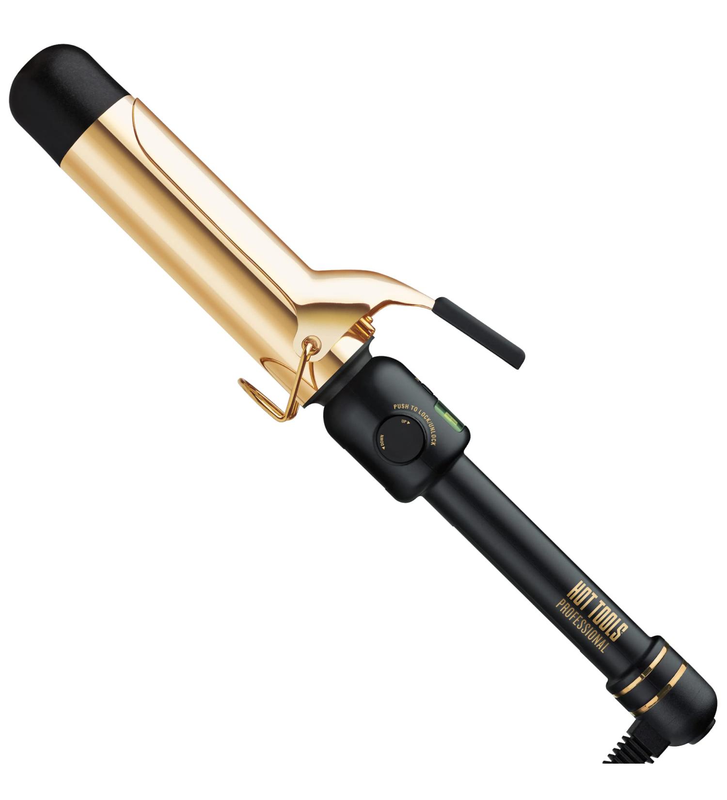 HOT TOOLS 24K Gold 1-1/2'' Digital Curling Iron - Professional Styling Tool - Buy Online on GoSupps.com