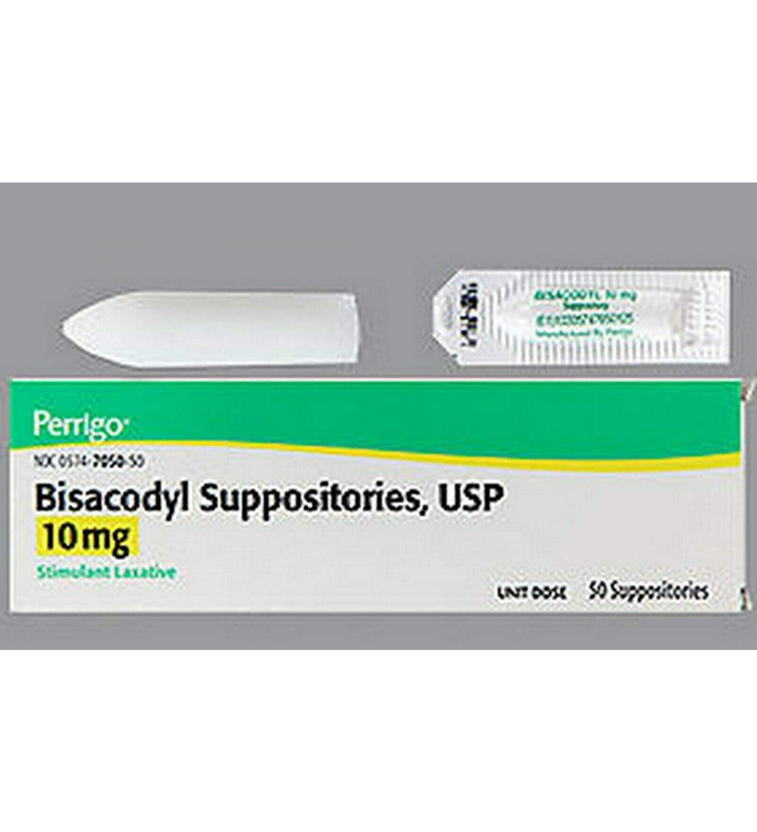Bisacodyl Supppositories 10 Mg(generic Dulcolax)-50's