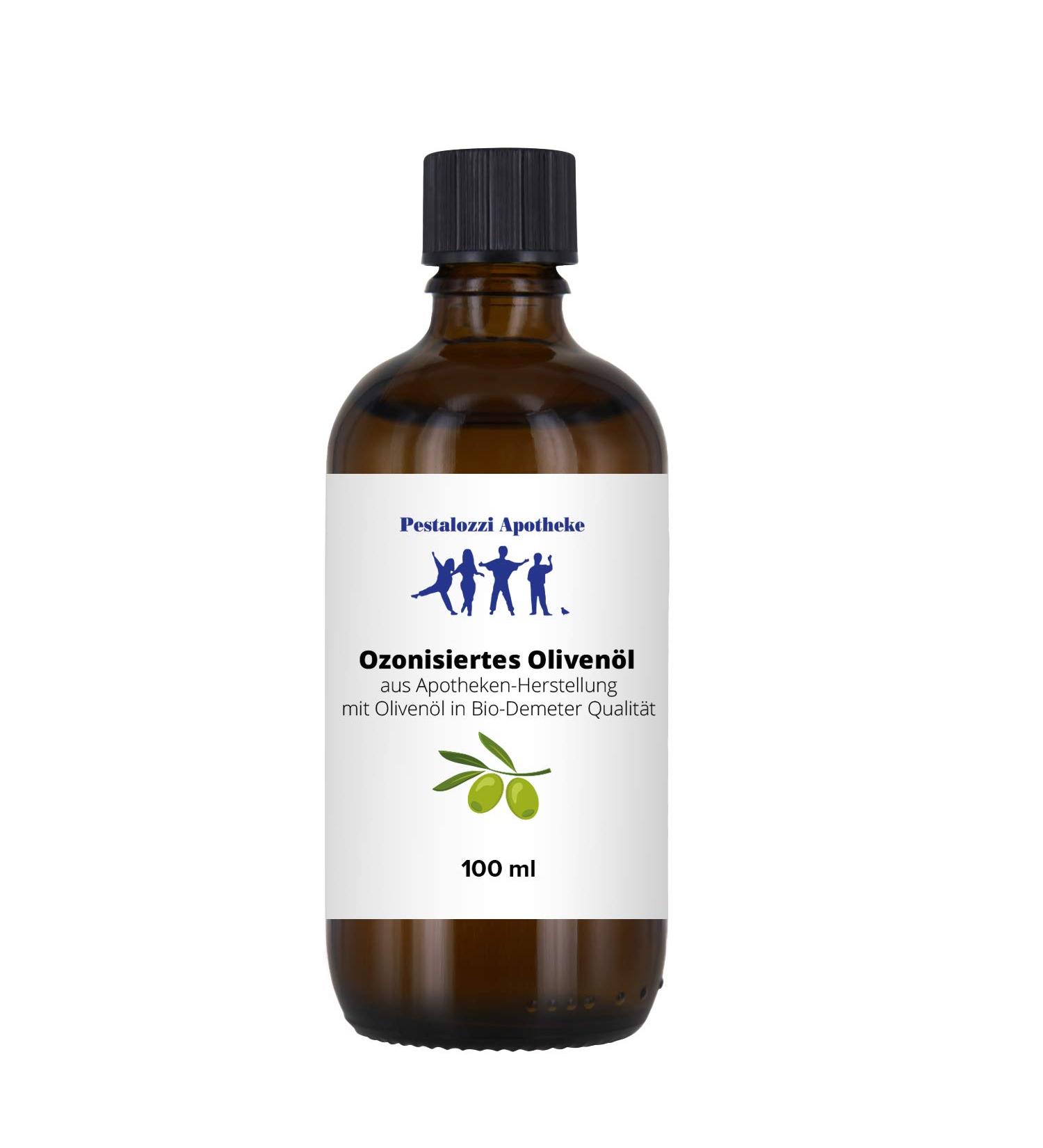 Ozonized Olive Oil 100 ml | Organic Demeter Quality | Cold Pressed for Skin & Cosmetics | Pharmacy Grade - Buy Online on GoSupps.com