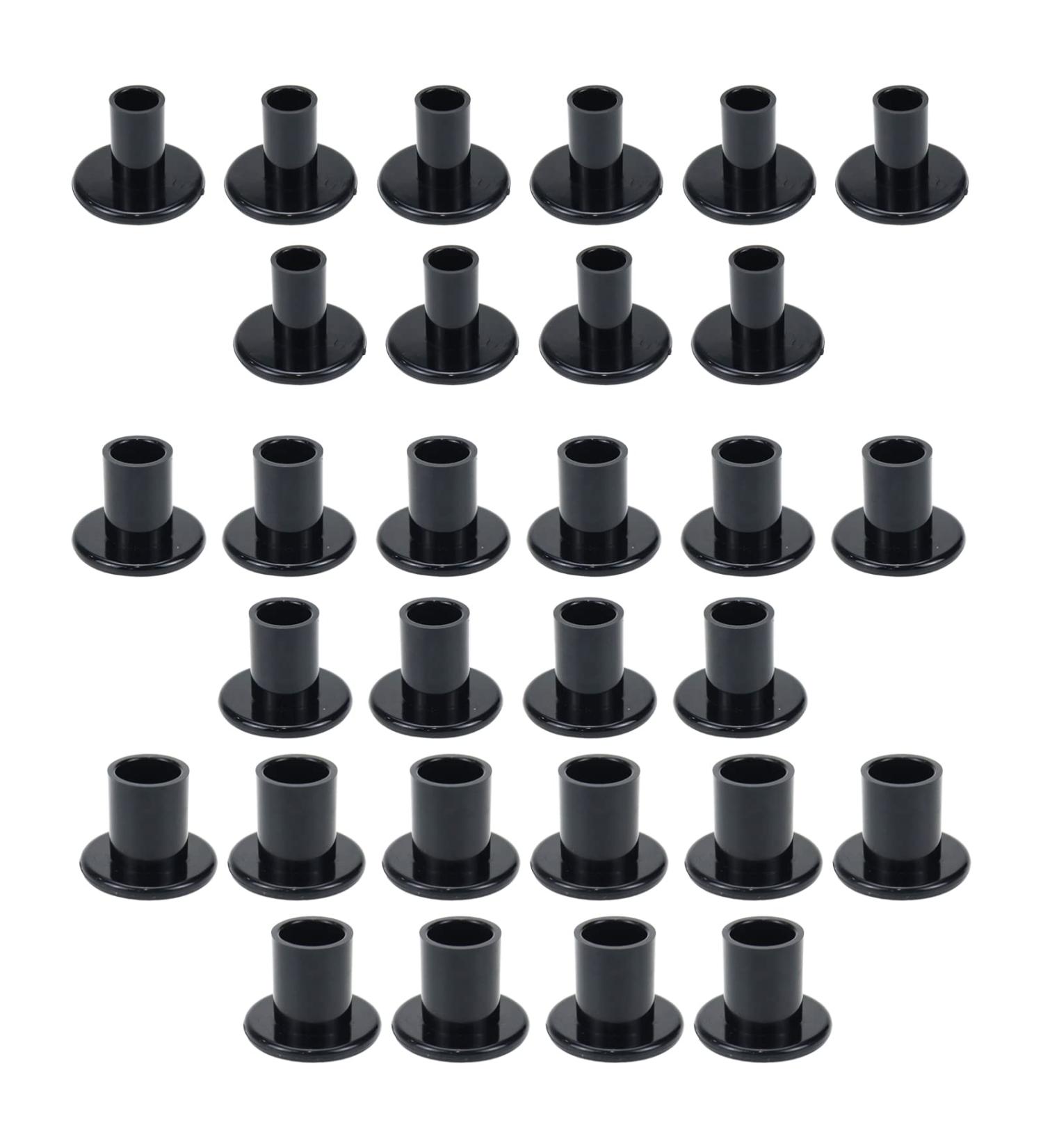 Pastlla High Heel Protectors - 15 Pairs in 3 Sizes for Wedding Shoes - Black Heel Stoppers for Grass and Uneven Floors - Buy Online on GoSupps.com