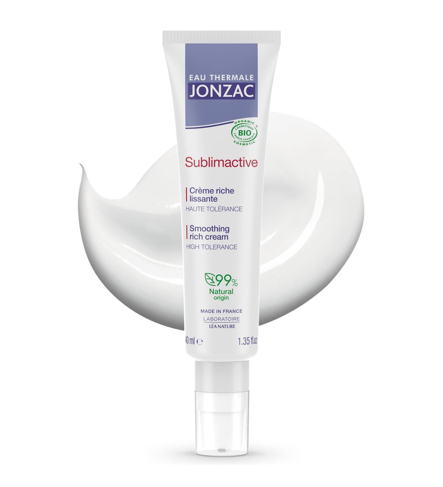 Sublimactive Organic Anti-Aging Rich Cream for Women | Firm & Smooth Skin | Shea Butter | Natural Skin Care | Safe for Sensitive Skin - 1.35 fl oz - Buy Online on GoSupps.com