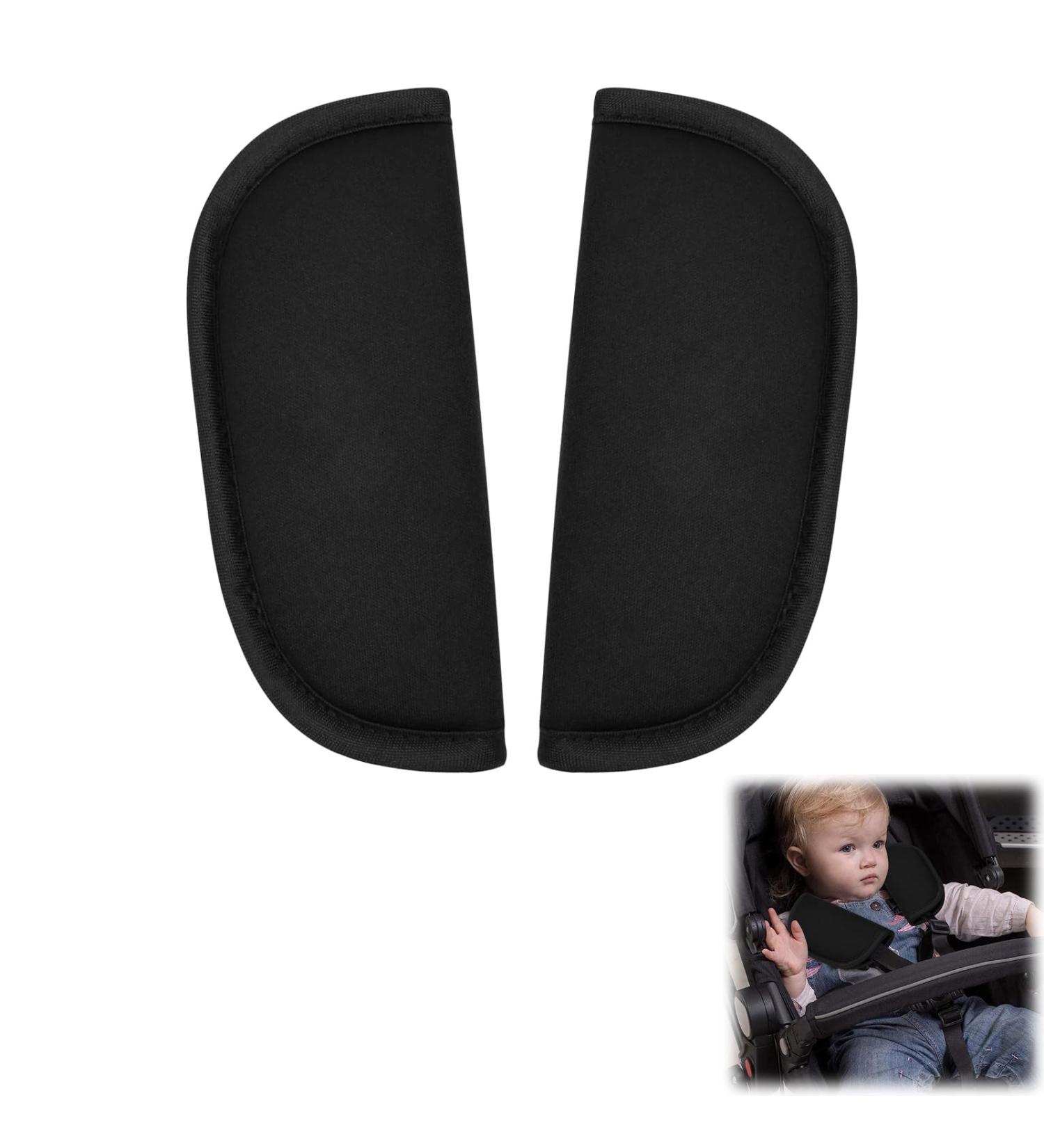 2 PCS Baby Stroller Car Seat Strap Pads - Soft Seat Belt Cushion for Kids - Buy Online on GoSupps.com