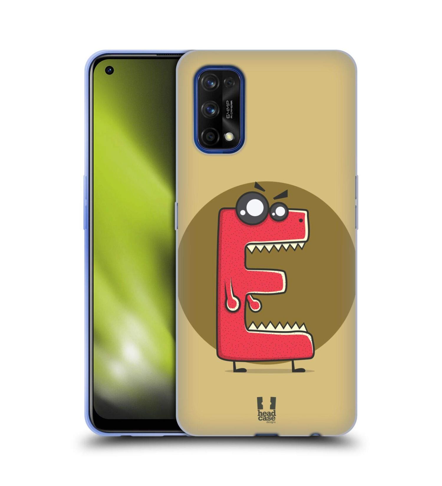 Buy Head Case Designs Razor E Alphabet Monster Soft Gel Case for Realme 7 Pro - Stylish Protection & Worldwide Shipping - Buy Online on GoSupps.com