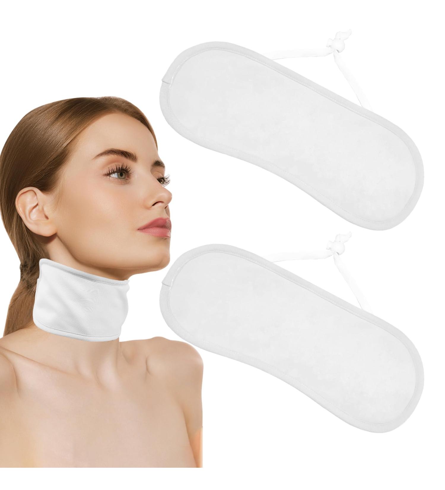 2PCs Organic Castor Oil Pack Wrap - Adjustable & Reusable Compress with Elastic Straps - Ideal for Healing & Detox - Buy Online on GoSupps.com