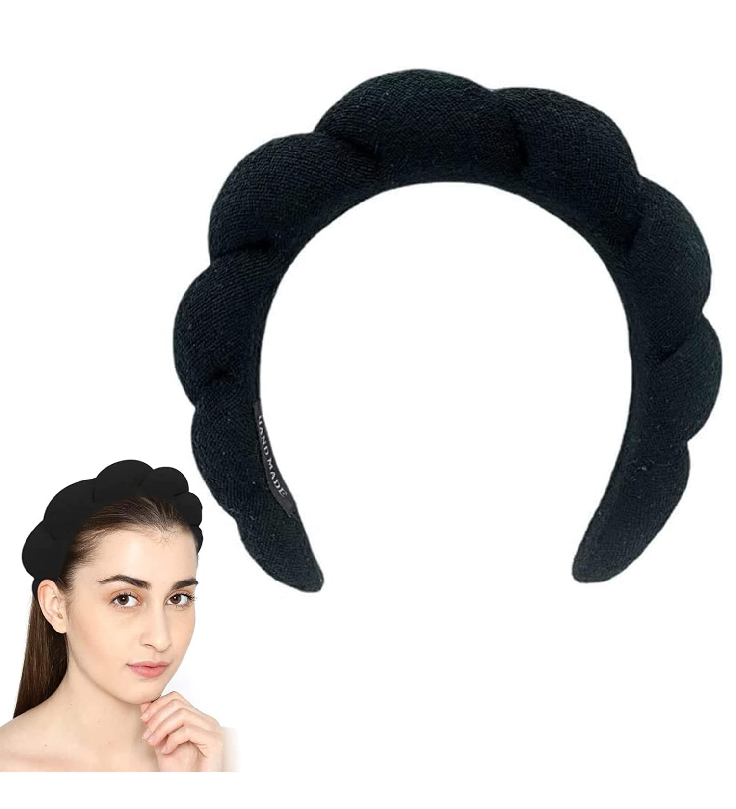 Shop Gugugo Black Hair Bands for Makeup & Skincare - Stylish Comfortable and Ideal for Cosmetics Use - Buy Online on GoSupps.com