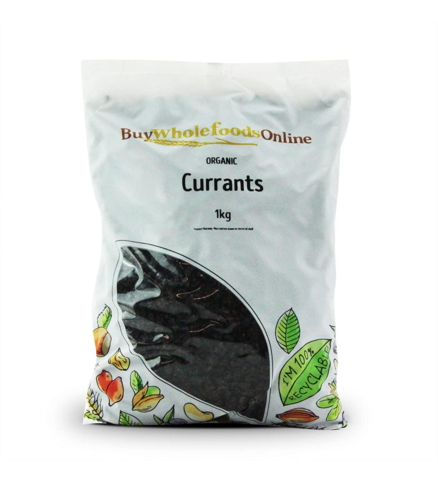 Organic Currants 1kg (BWFO)