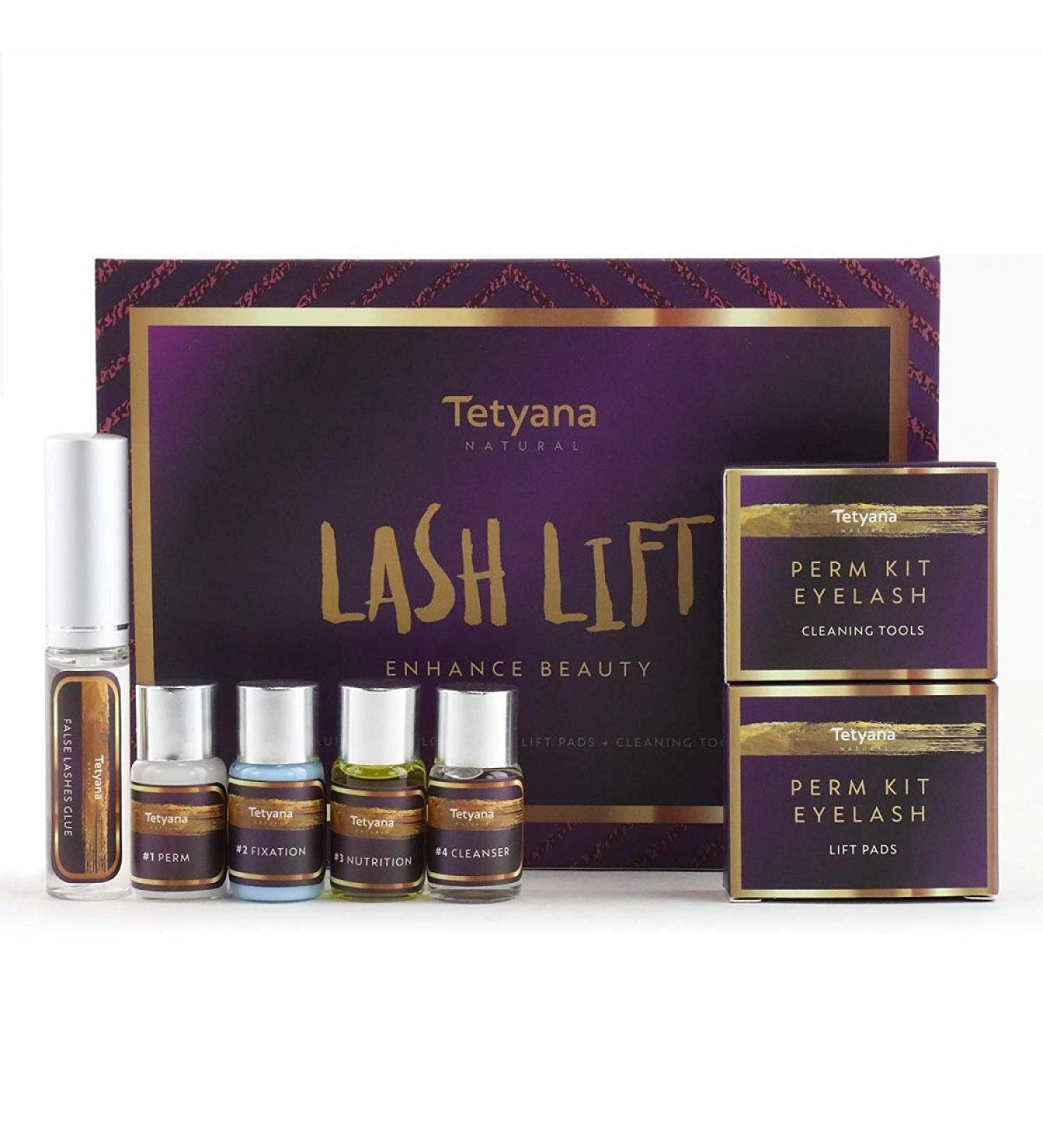 Tetyana Eyelash Perm Kit Professional Eyelash Lash Extensions Lash Lifts Lash Curling Semi-Permanent Curling Perming Wave Suitable For Salon - Buy Online on GoSupps.com