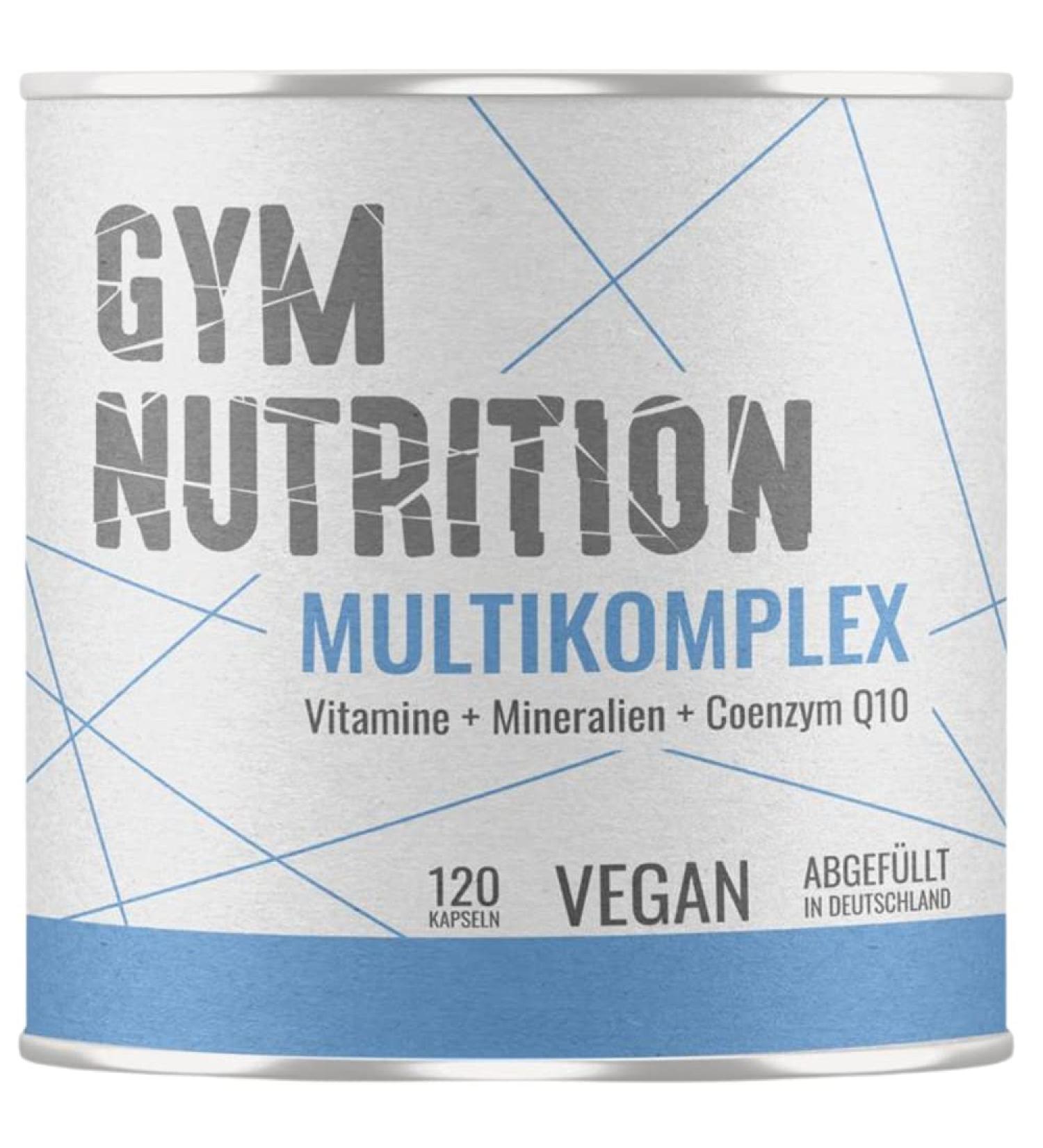 Multimineral Complex - 120 Vegan Capsules with Q10 Vitamins & Trace Elements - High-Dose Mineral Supplement for Optimal Health - Buy Online on GoSupps.com