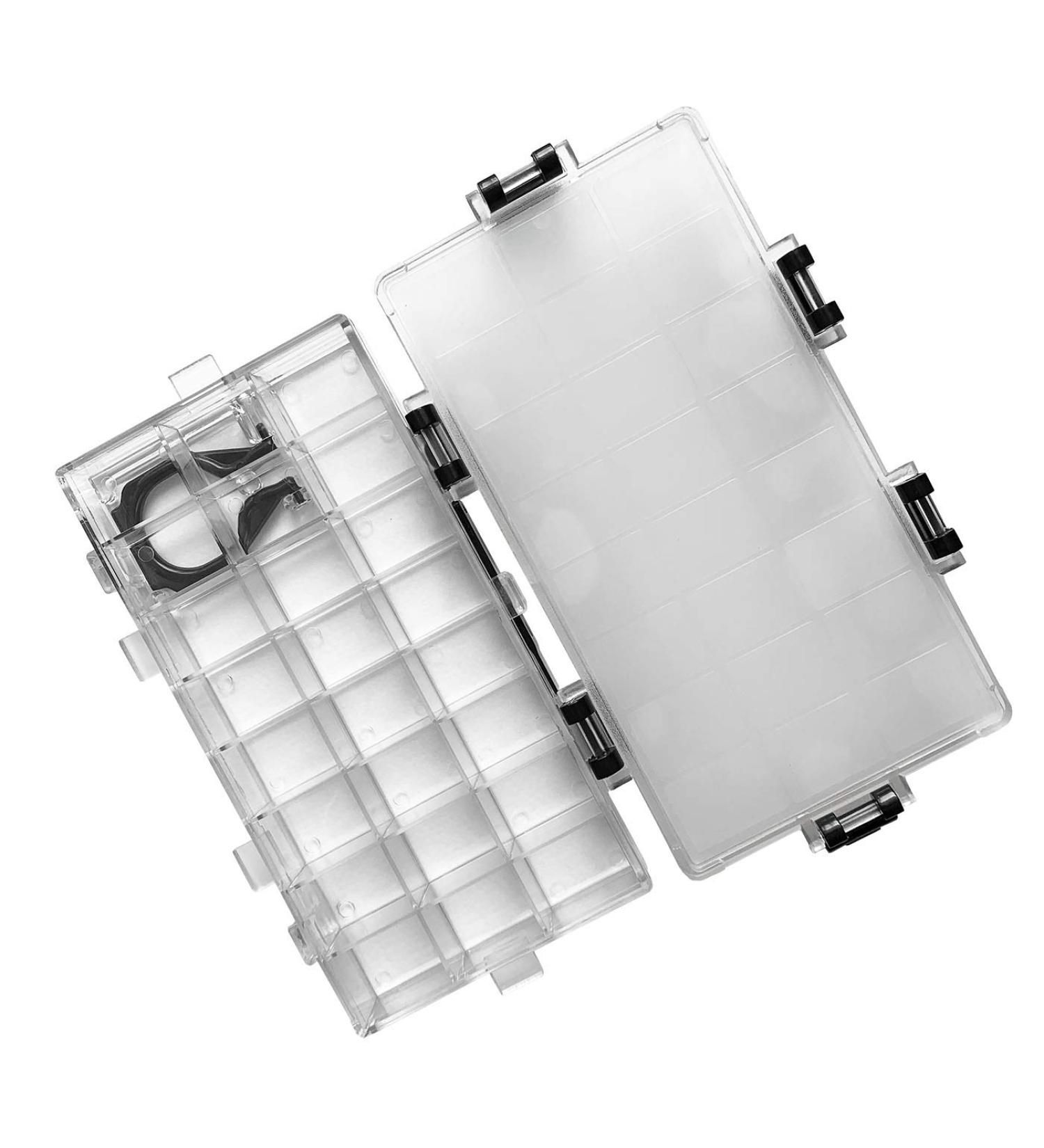 Empty Lipstick Palette Painting Box - 24 Wells, for Watercolor, Acrylic, Gouache - Travel Friendly Container for Depotting Lipsticks - Buy Online on GoSupps.com