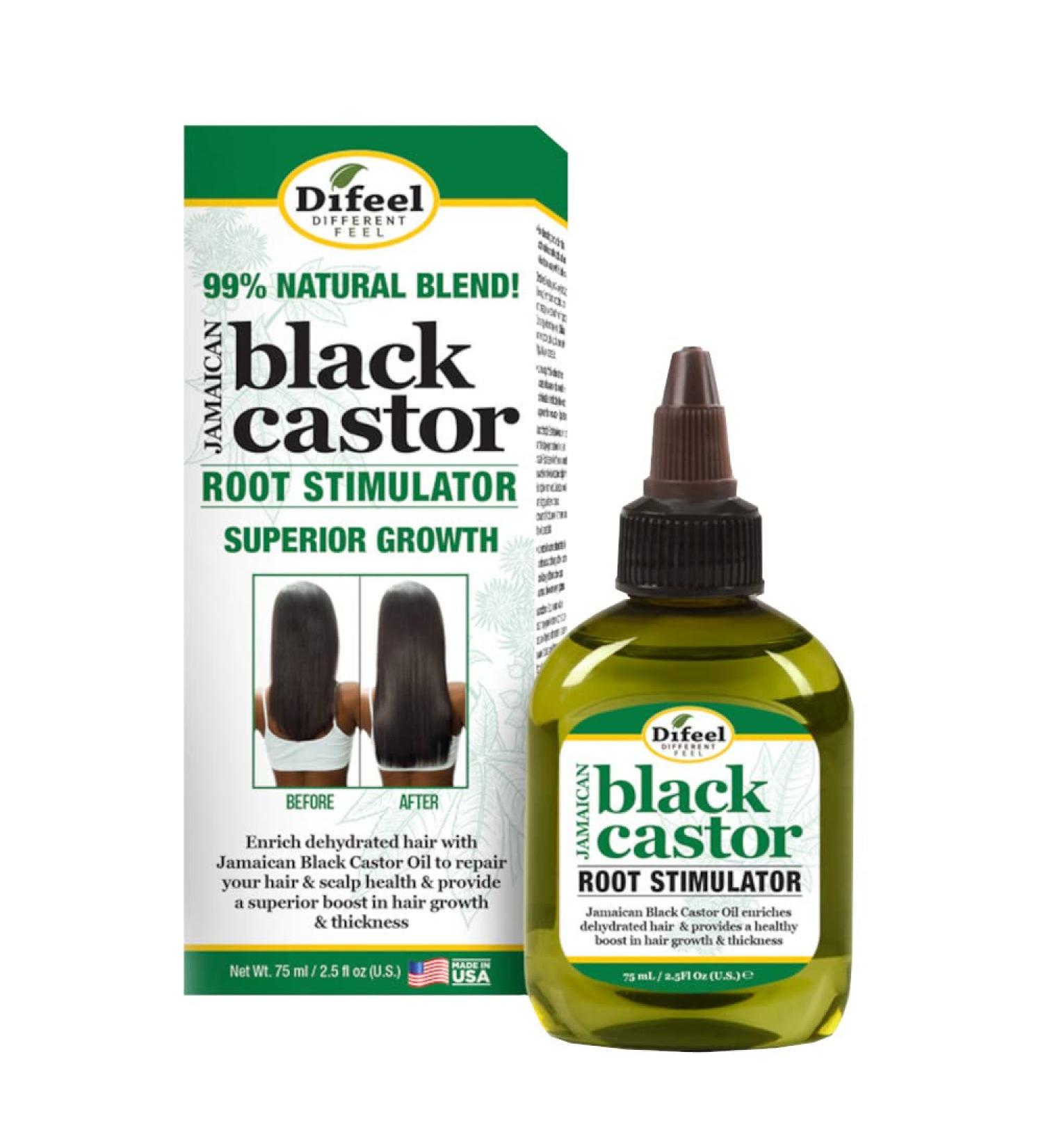 Difeel Jamaican Black Castor Root Stimulator 2.5 oz - Superior Growth Formula - Buy Online on GoSupps.com